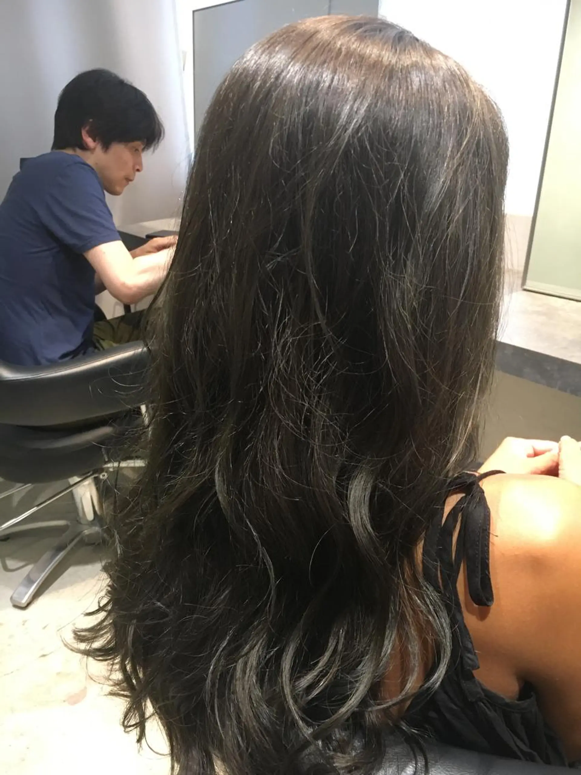 ロング カラー カット ヘアカラー トリートメント 髪質改善ULTOWA ✨松井　美幸のヘアスタイル