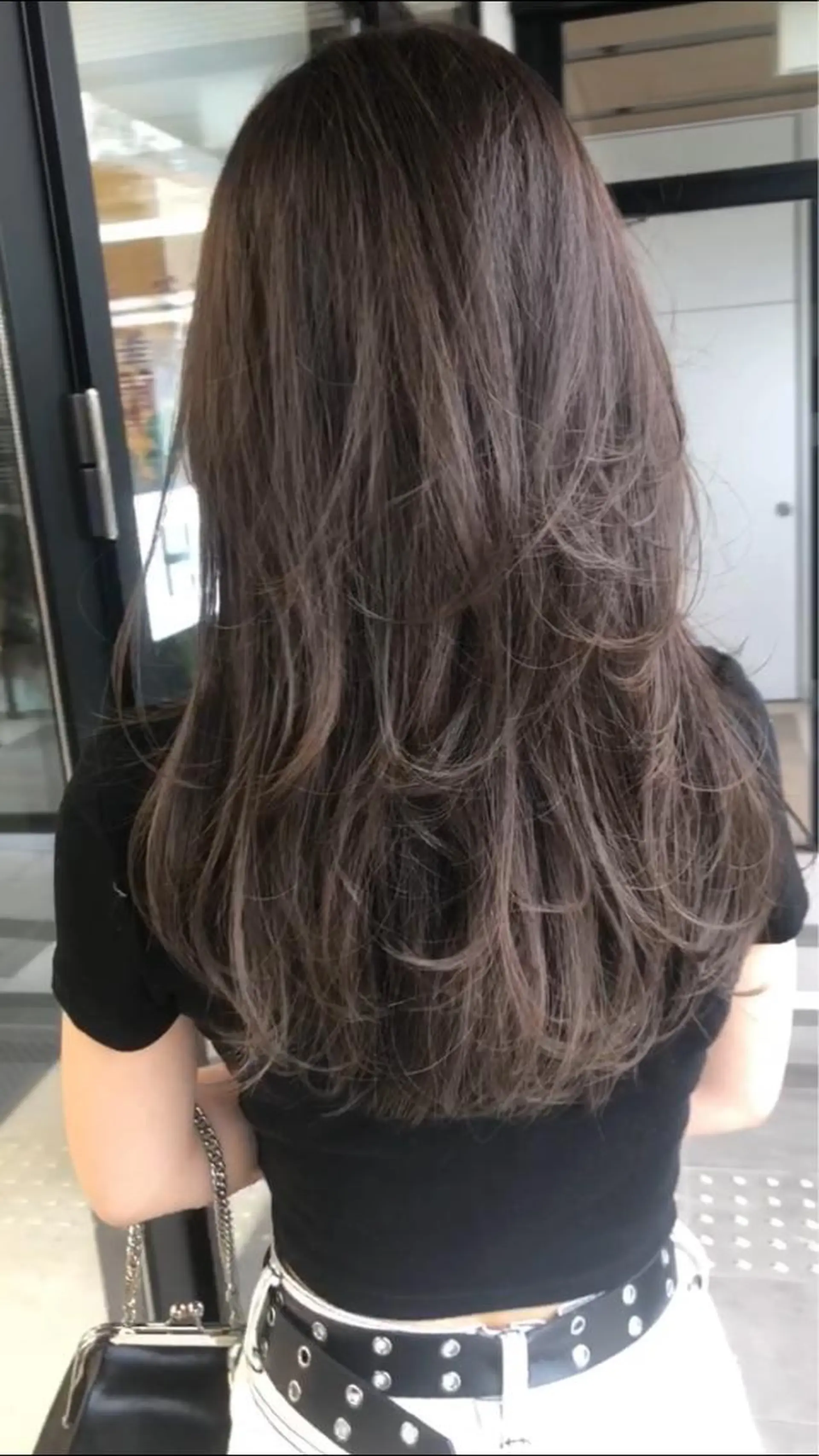 ロング カラー レイヤーカット クドウレイ fifth渋谷のヘアスタイル