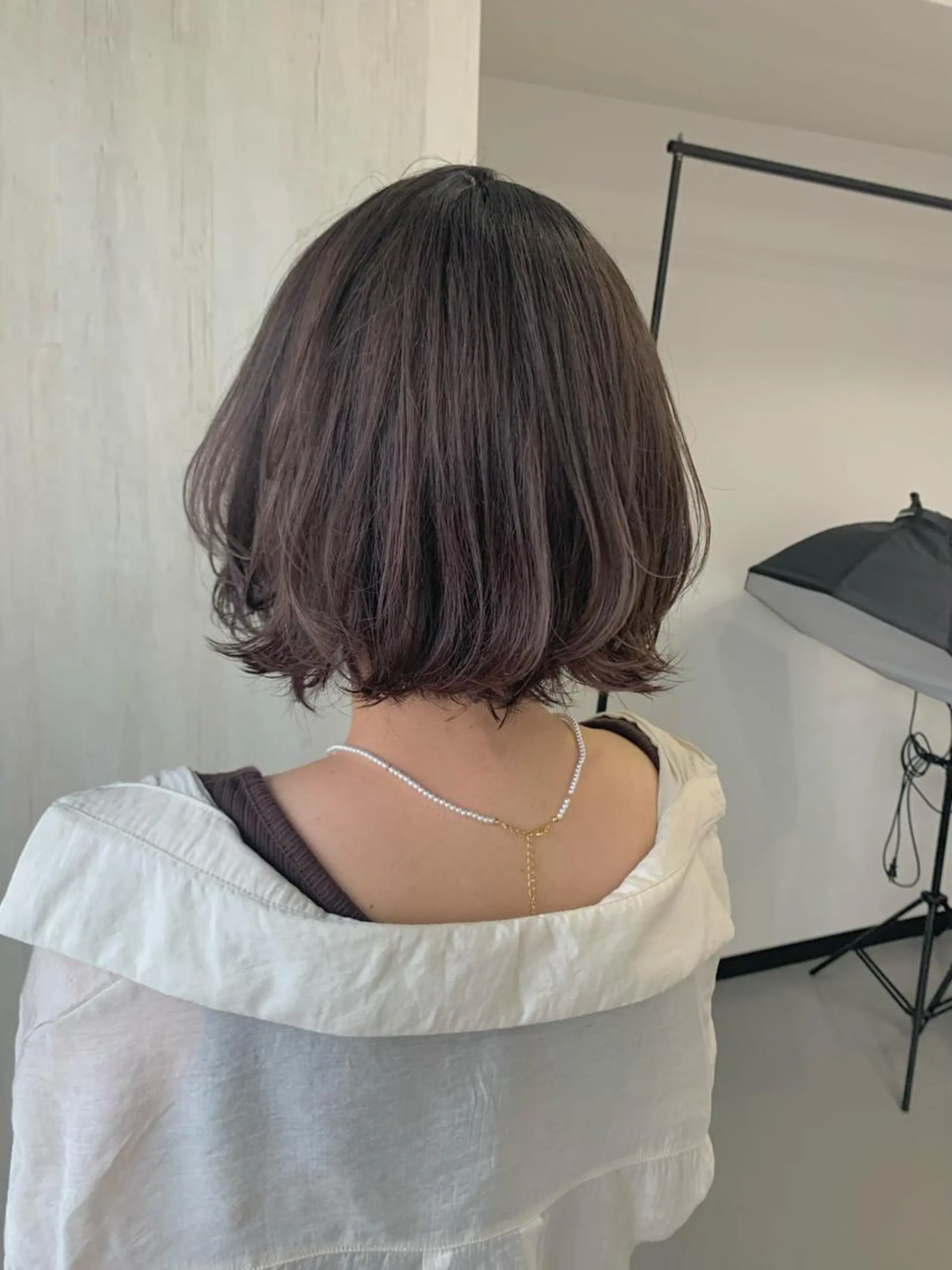 ミディアム カラー ROW町田★ 船木のヘアスタイル