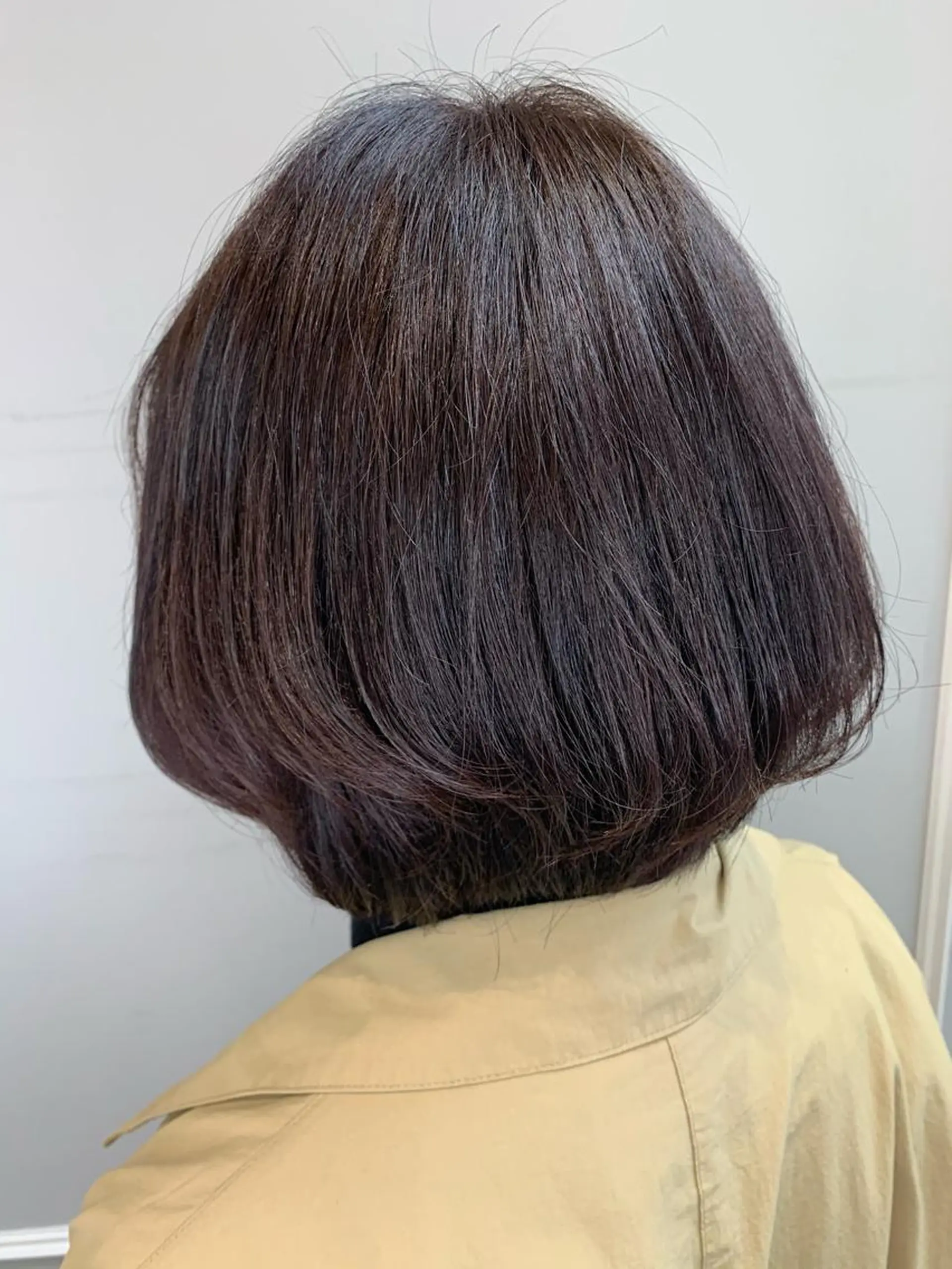 ショート カラー ブラウンカラー ピンクカラー ピンクブラウン ヘアカラー トリートメント 🦖鶴岡香純🦖 産休中のヘアスタイル