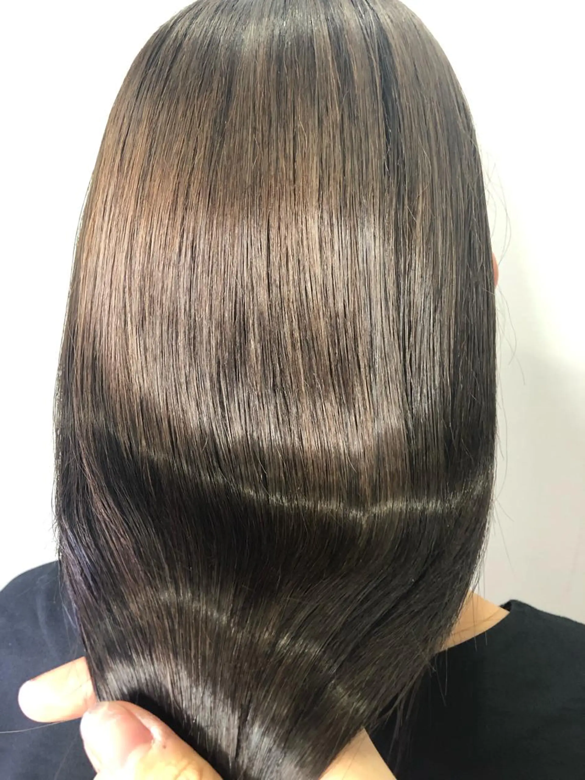 ロング ヘアカラー トリートメント 🧸プルエクステ❤︎ ネイルKAO🧸のヘアスタイル