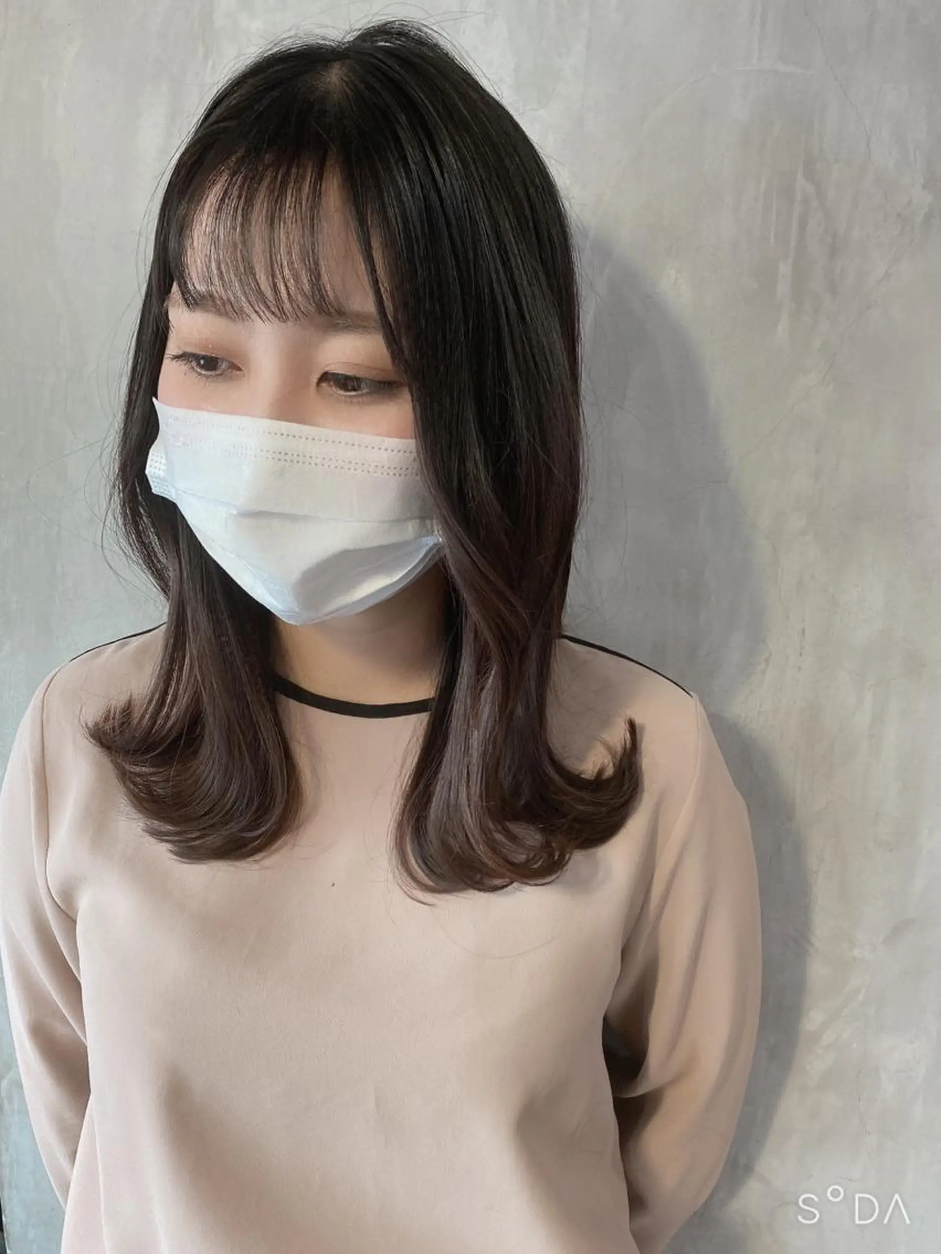 ミディアム カラー ヘアアレンジ stylist/蛯谷 珠里のヘアスタイル