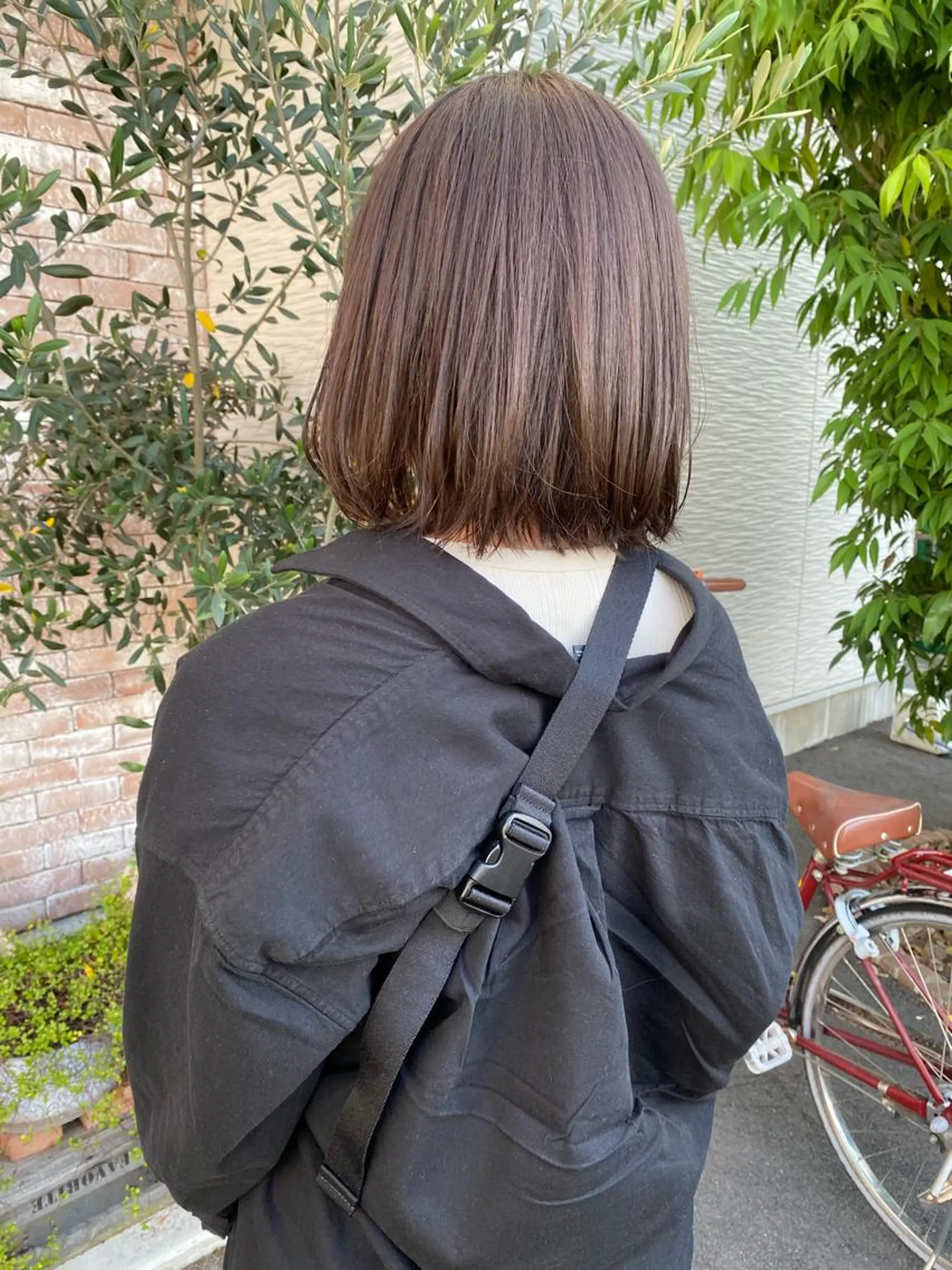 ショート カラー ボブ 外ハネヘア カット 【浜松・豊橋】 ニシモトのヘアスタイル