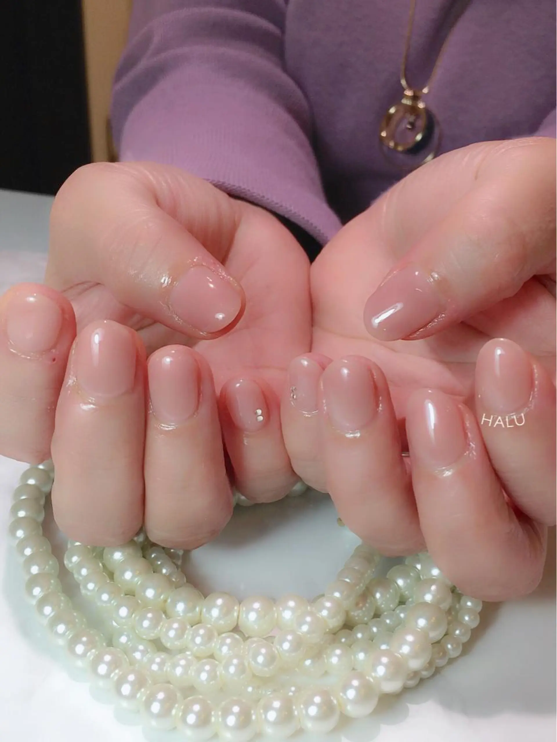 ネイル ピンク HALU ハルのネイルデザイン