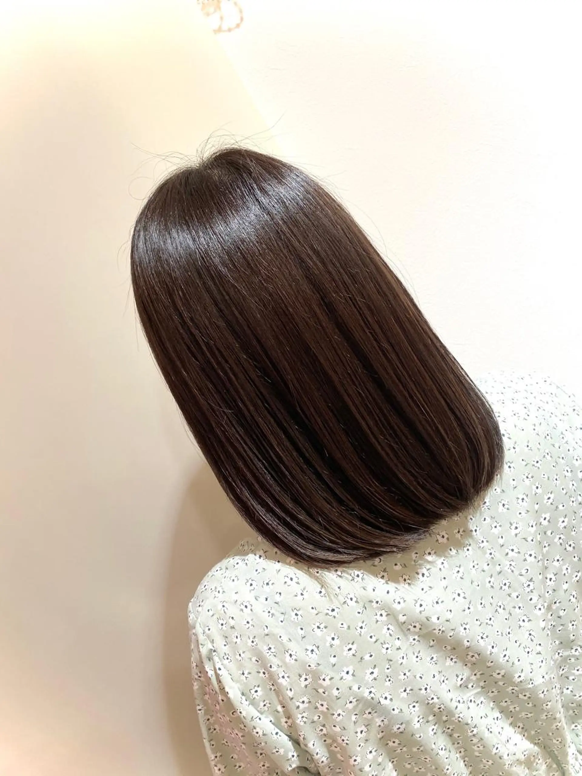 ミディアム カラー 髪質改善 トリートメント 酸熱トリートメント トリートメント Kazu .Kのヘアスタイル