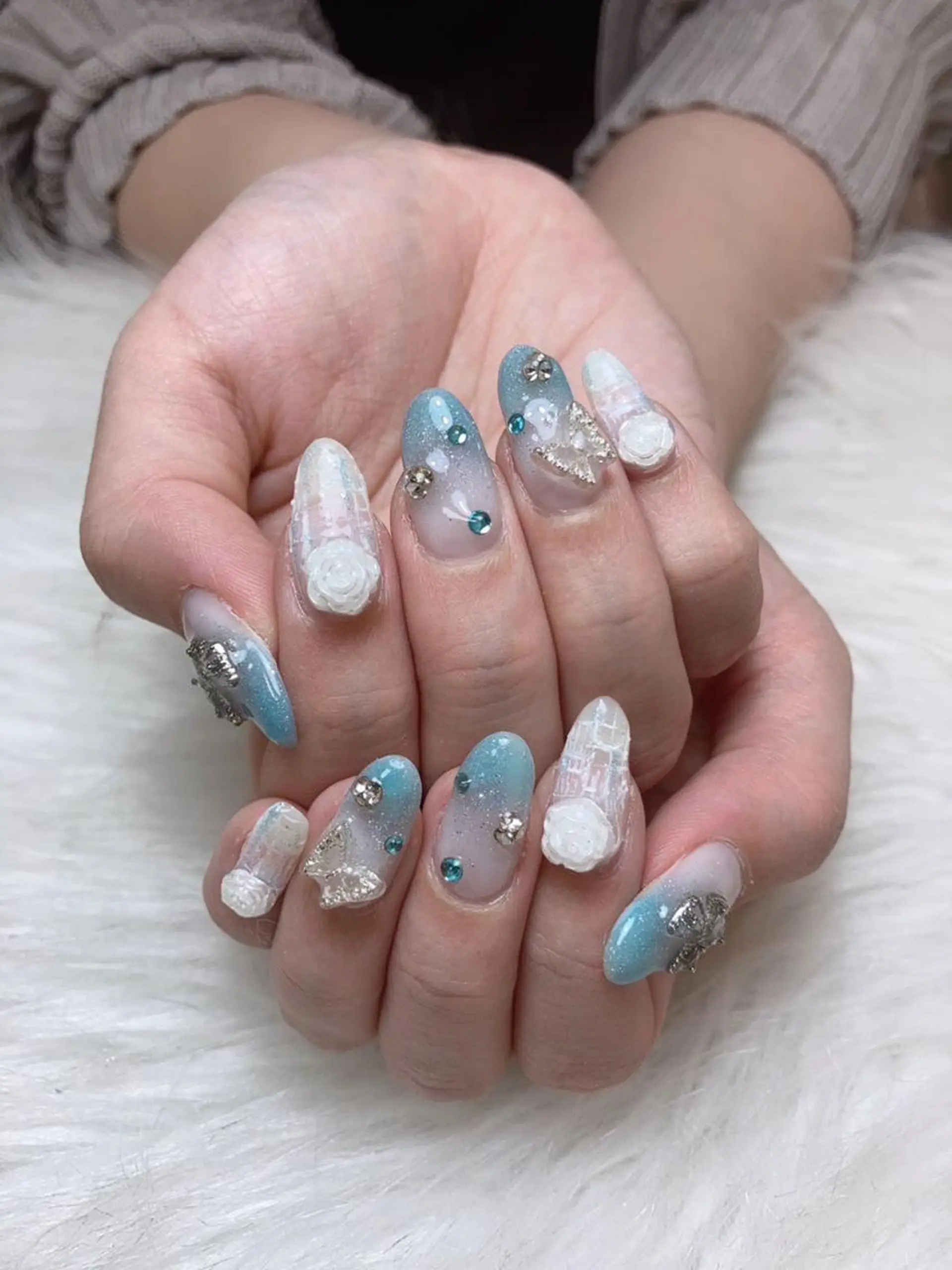 ネイル ハンドネイル ハンドケア DEMAIN- 🕊️研修のネイルデザイン