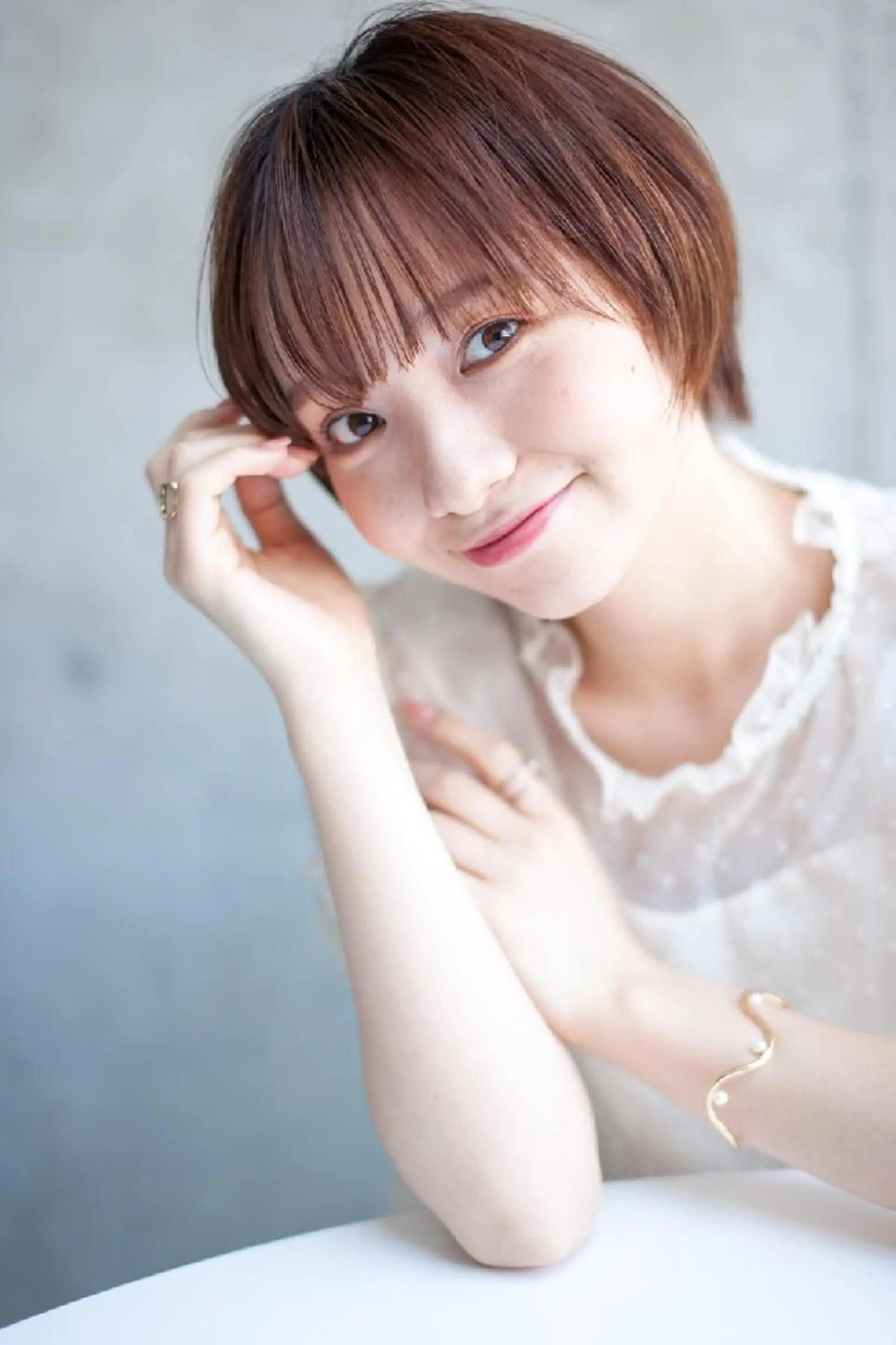 ショート カット 縮毛矯正 村岡【店長】 【骨格矯正ショート】のヘアスタイル