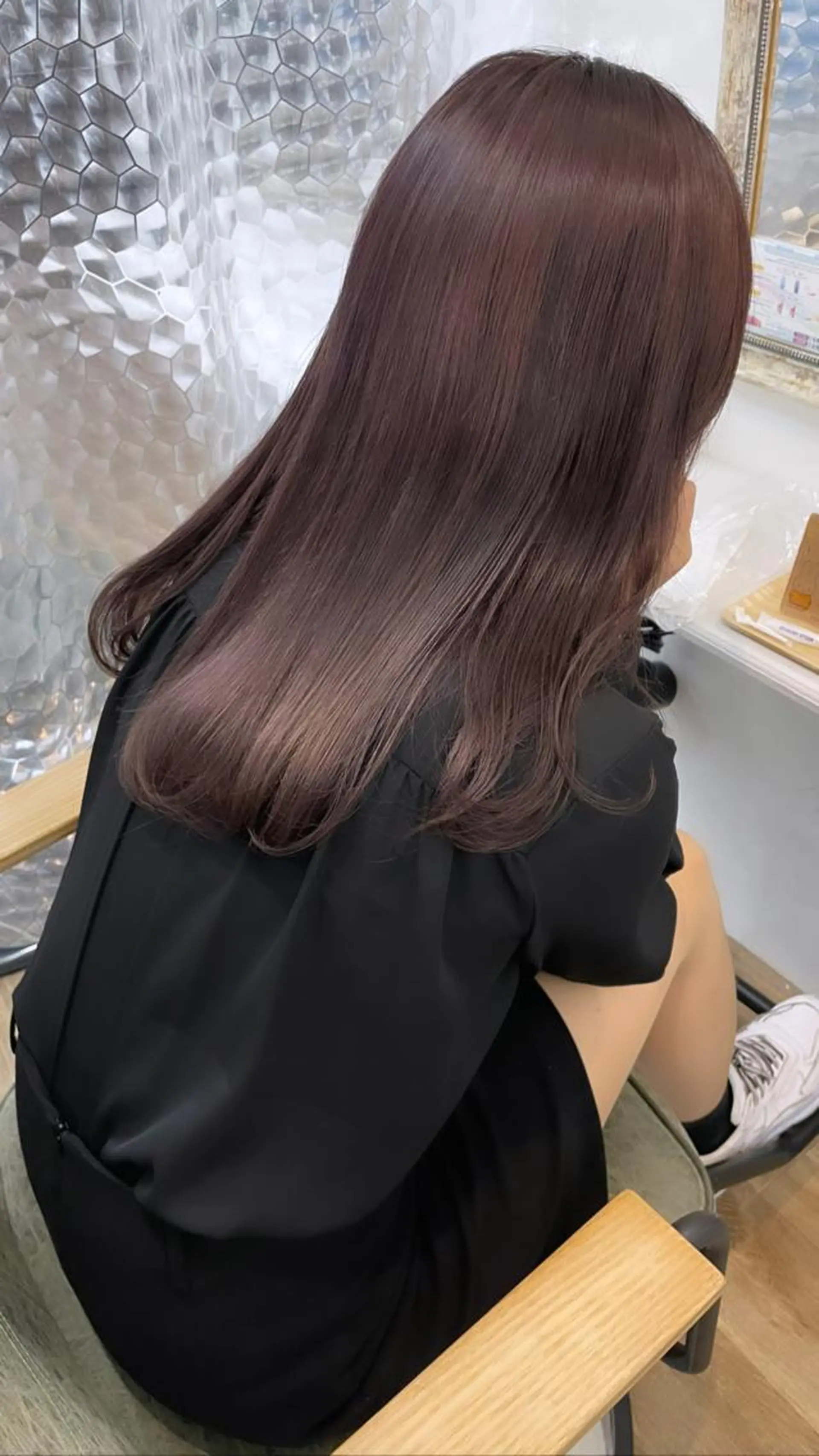 ロング カラー ヘアカラー トリートメント レイヤー/顔周り /AKARIのヘアスタイル