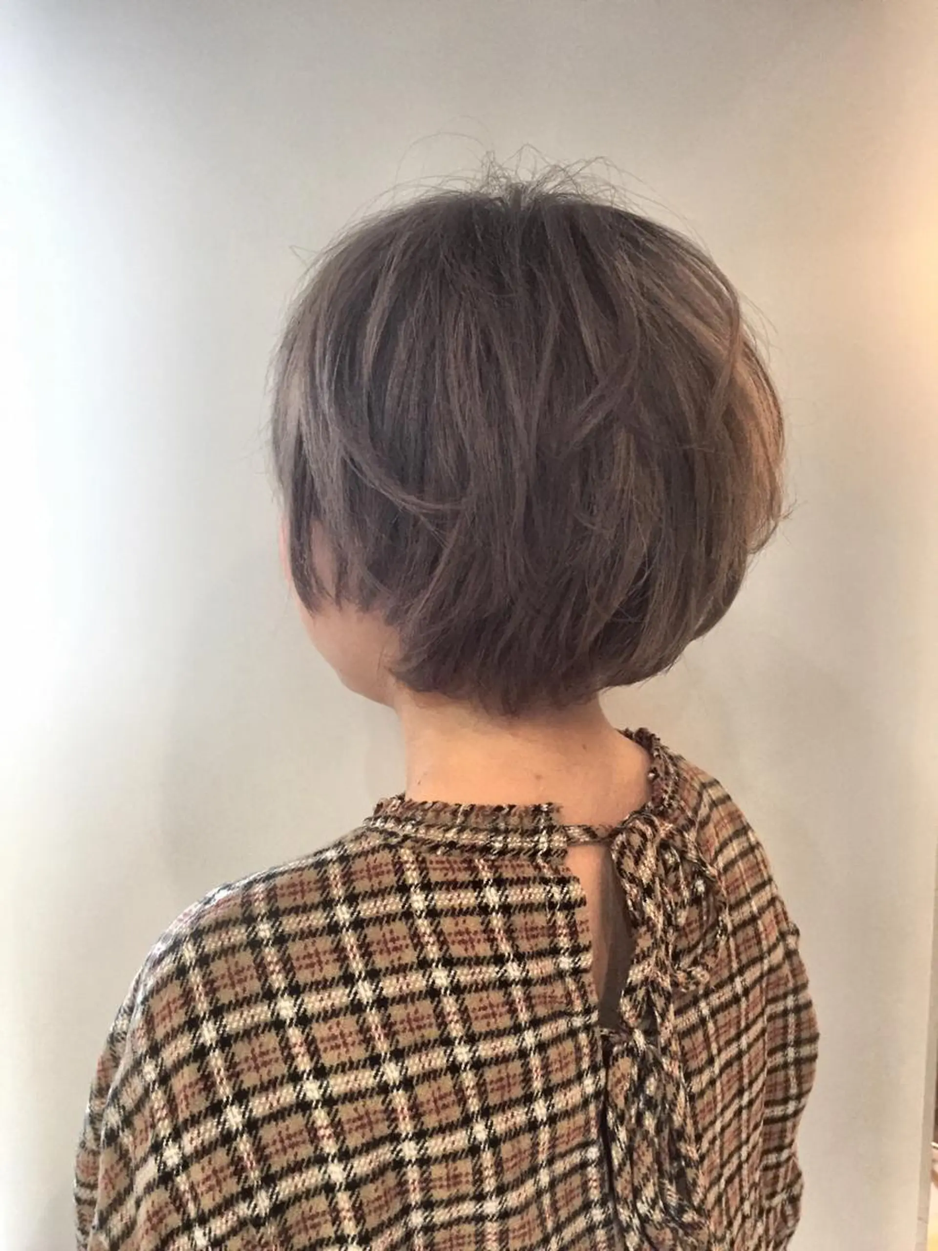 ショート カラー ショートヘア natsu fujinoのヘアスタイル