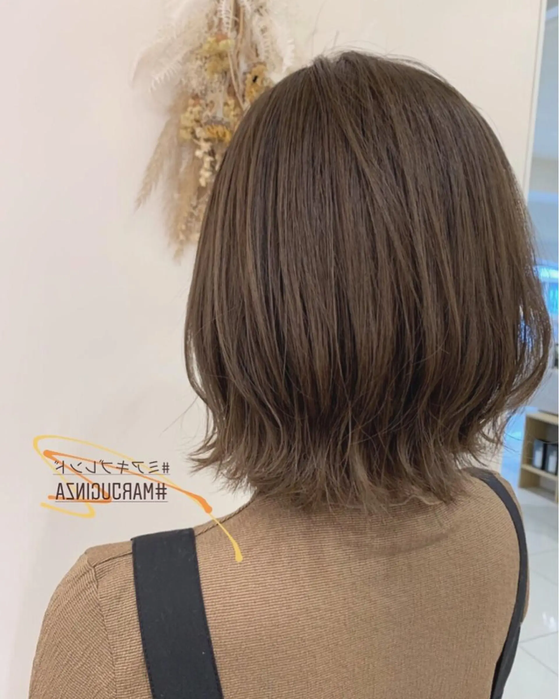 ショート カラー パーマ ヘアアレンジ メンズ ネイル マツエク・マツパ 💎耳ツボジュエリー ×銀座美容室💎のヘアスタイル