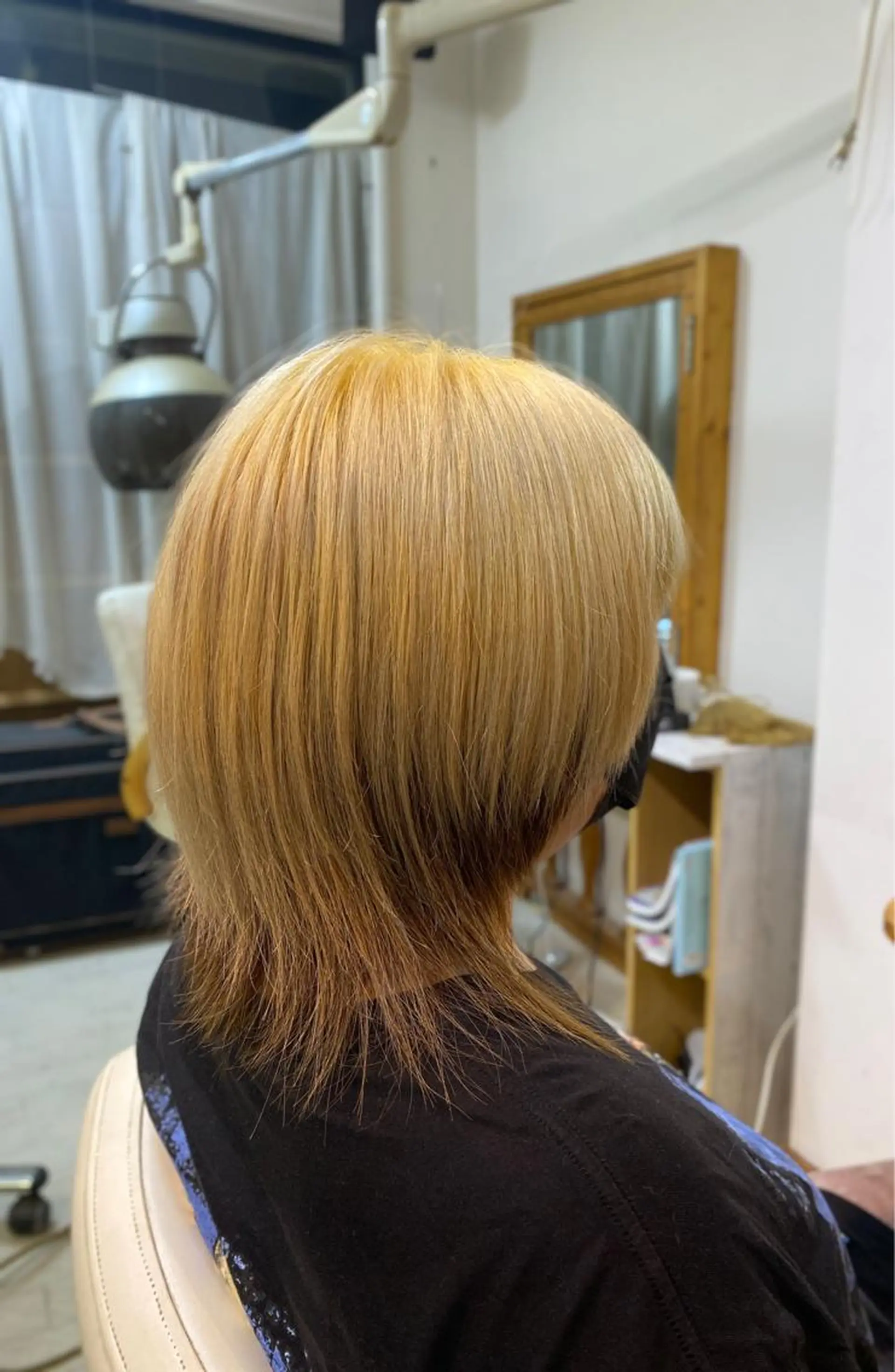 ミディアム カラー CRADLE Takeuchiのヘアスタイル