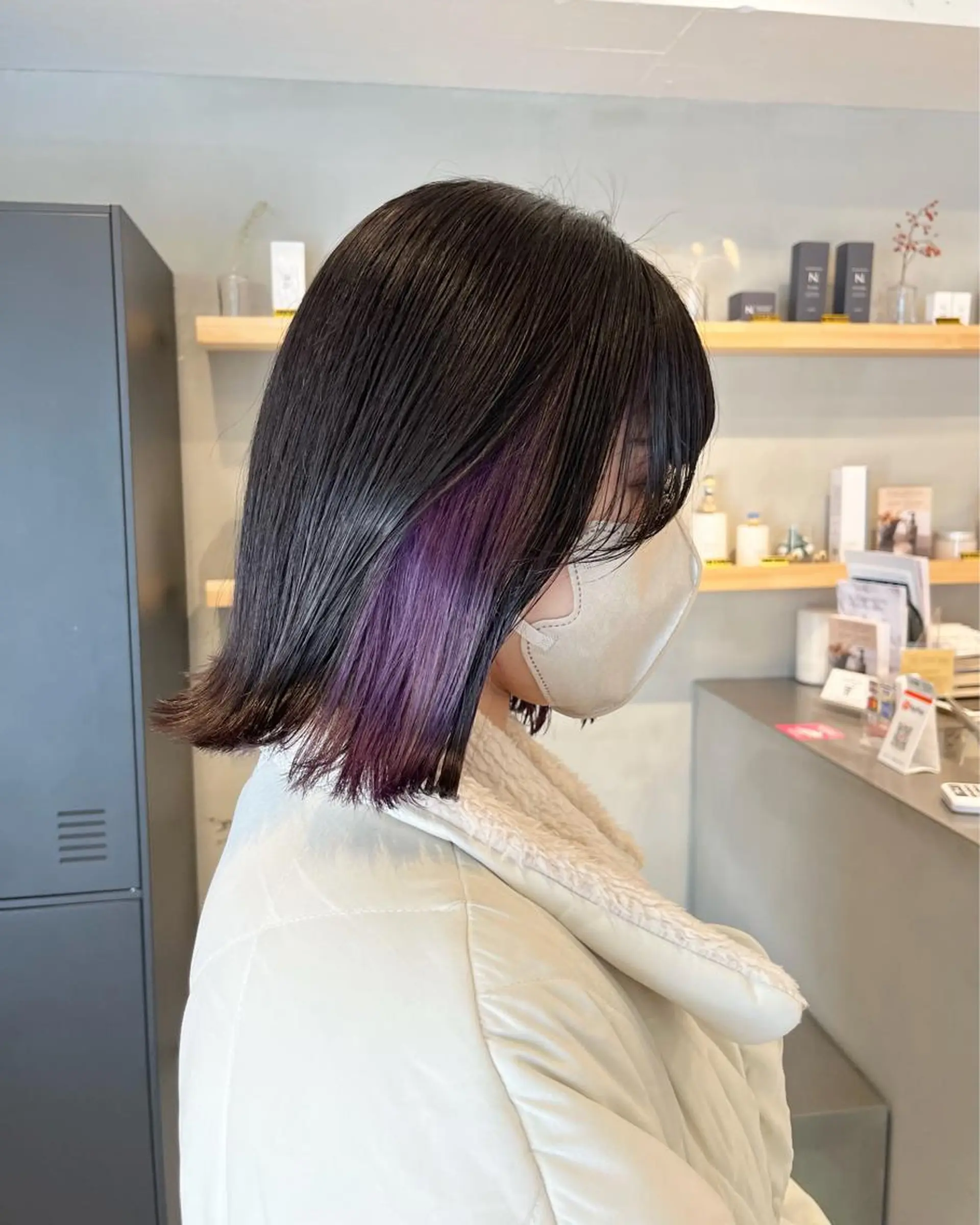 ミディアム ヘアカラー トリートメント 🌙透明感カラー✖︎ カンナ🌙のヘアスタイル