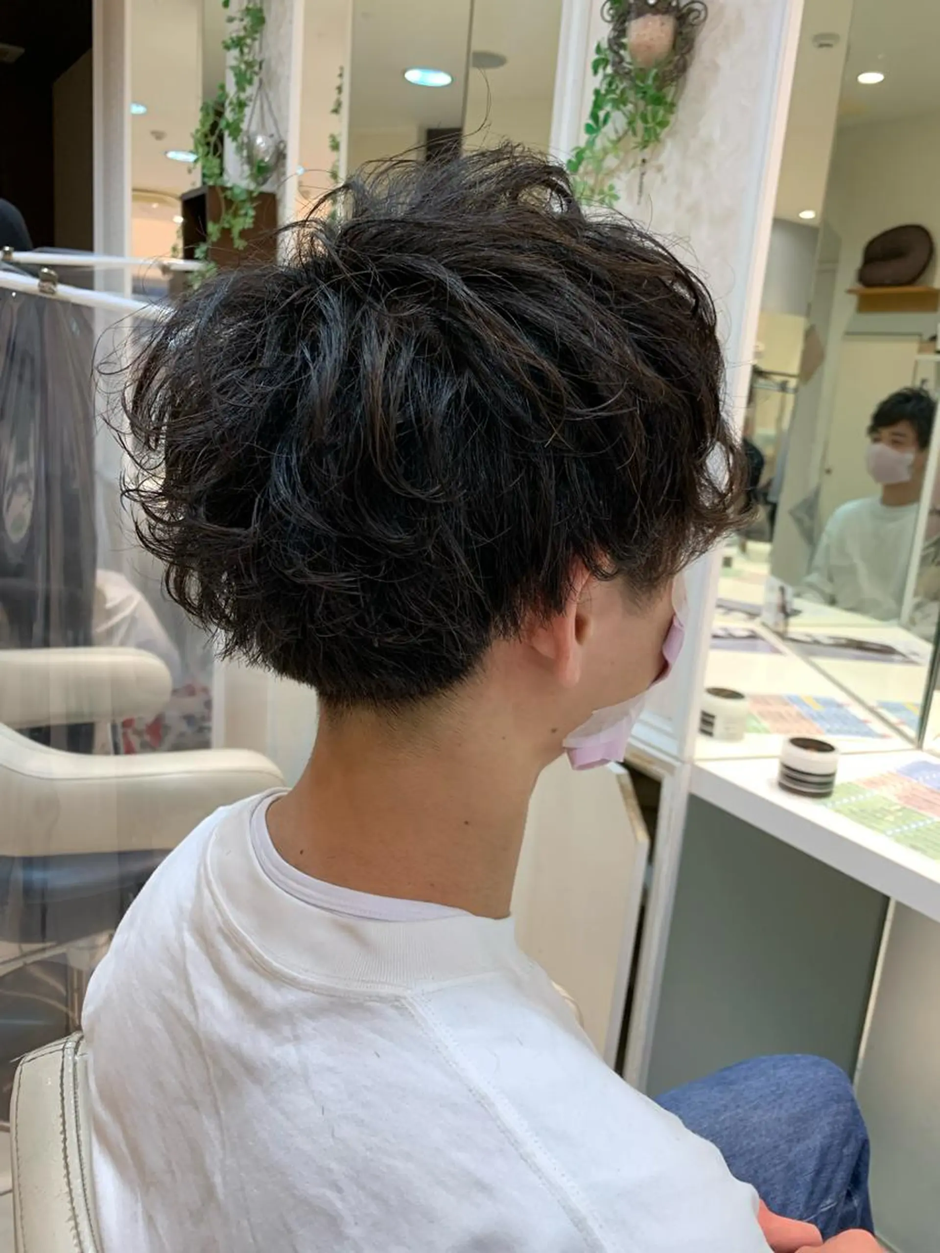 メンズ 毛流れが作れる 縮毛矯正/渡部純生のヘアスタイル