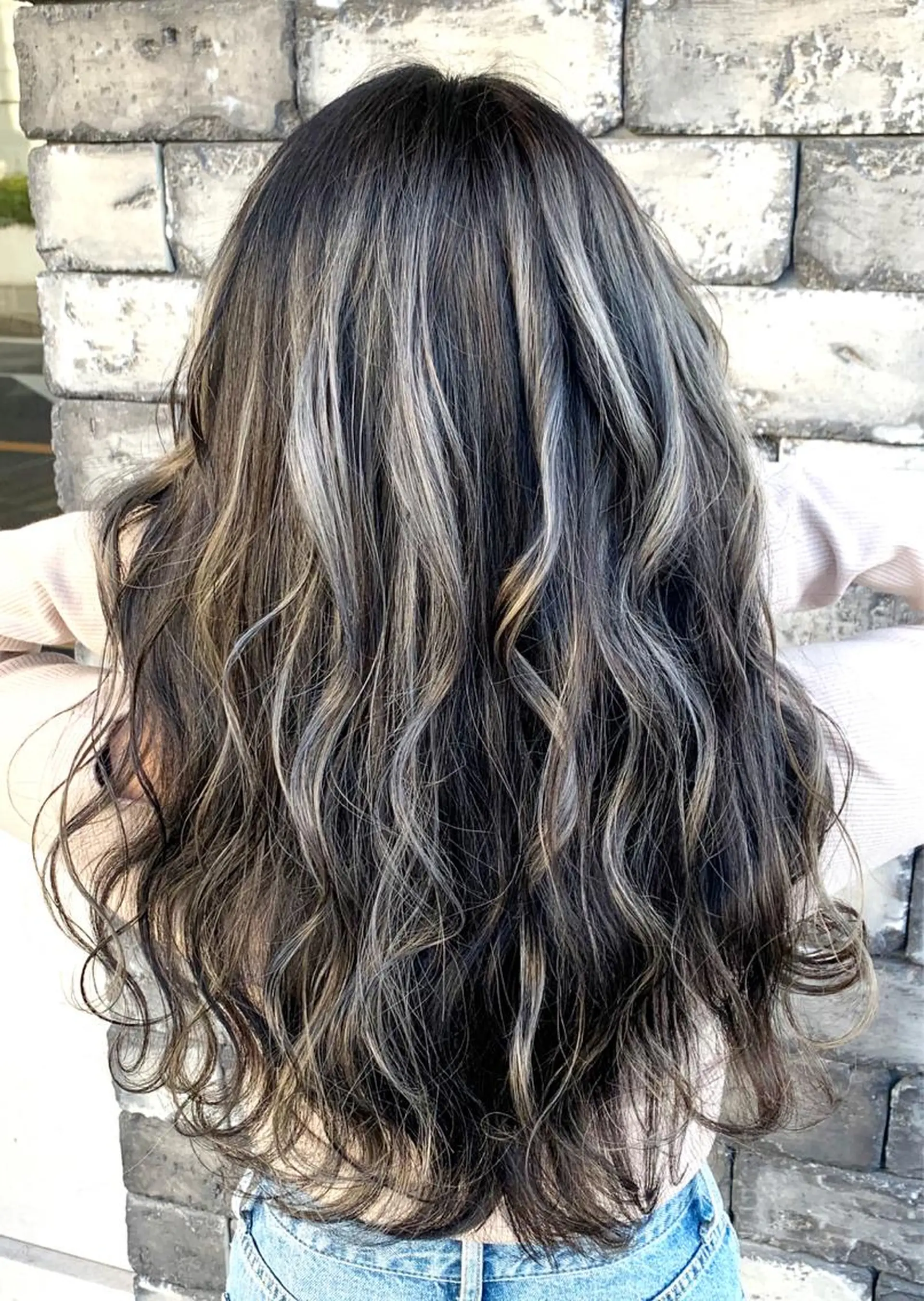 セミロング 3Dハイライト ハイライト ヘアカラー トリートメント ヘアセット ❤️千葉県代表❤️ 店長❤️柿本翔一朗のヘアスタイル