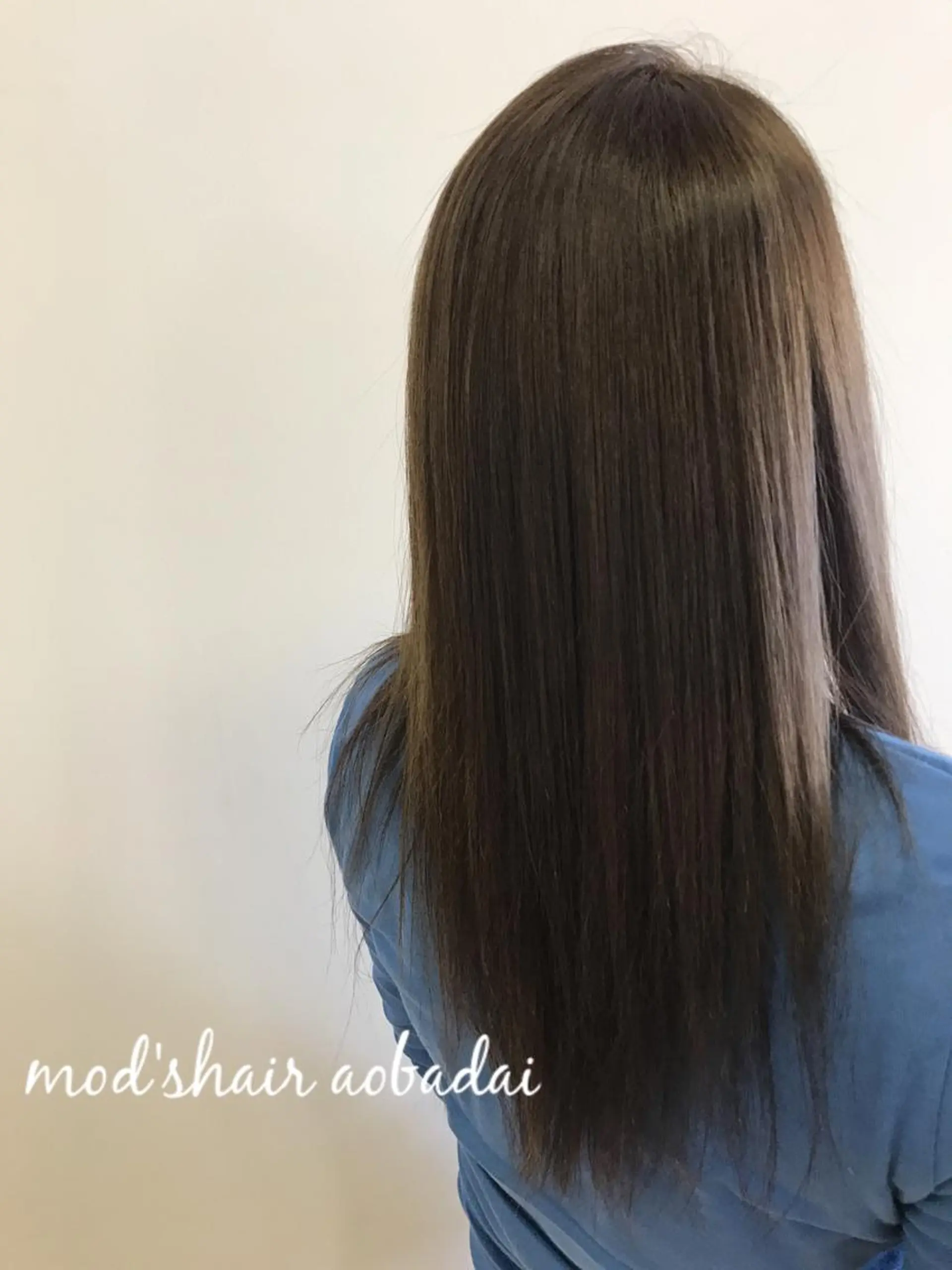 カラー モッズヘア 青葉台のヘアスタイル