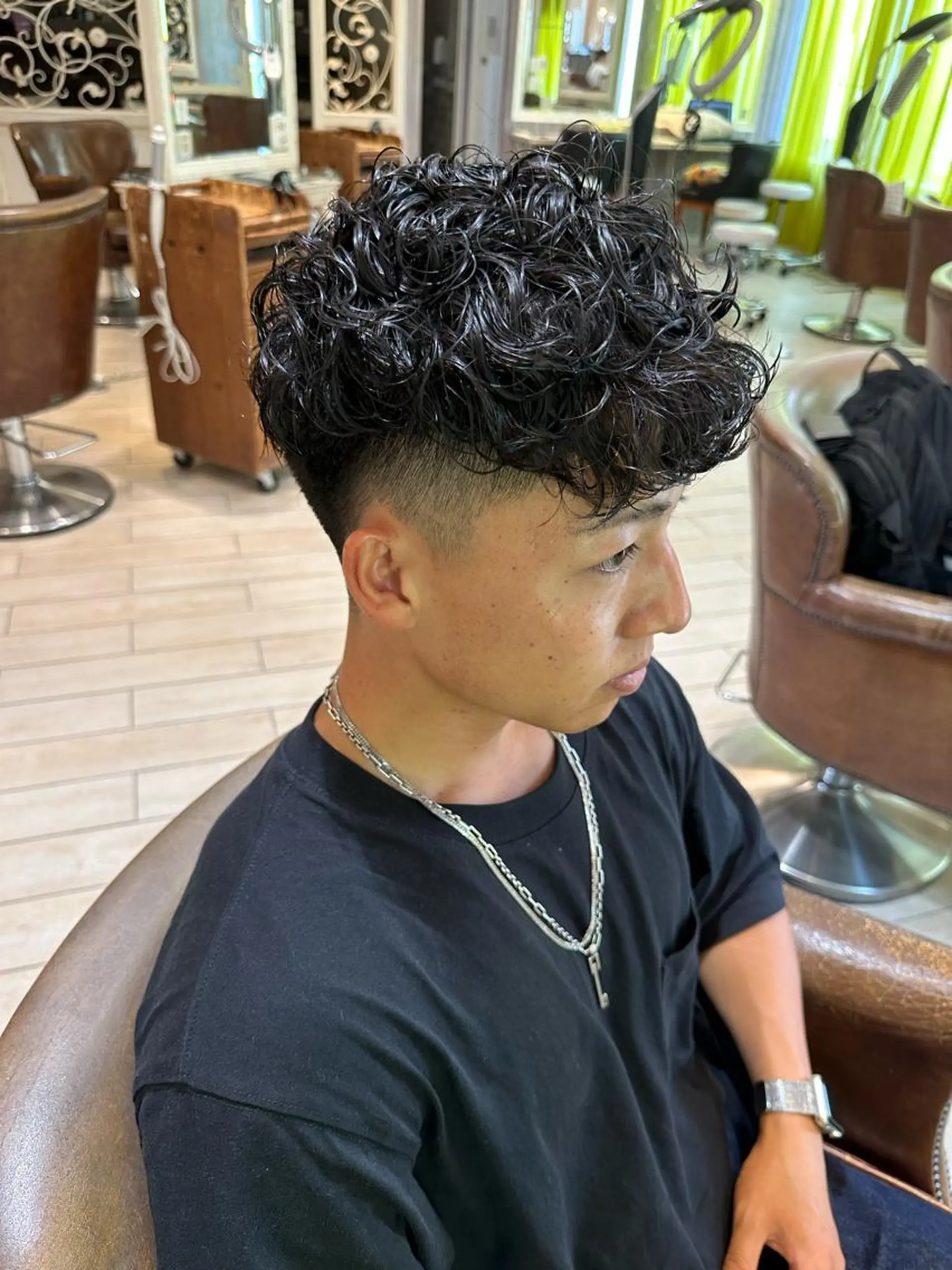 パーマ メンズ カット パーマ メンズパーマ特化🔥 ツイスパ/シャドウのヘアスタイル