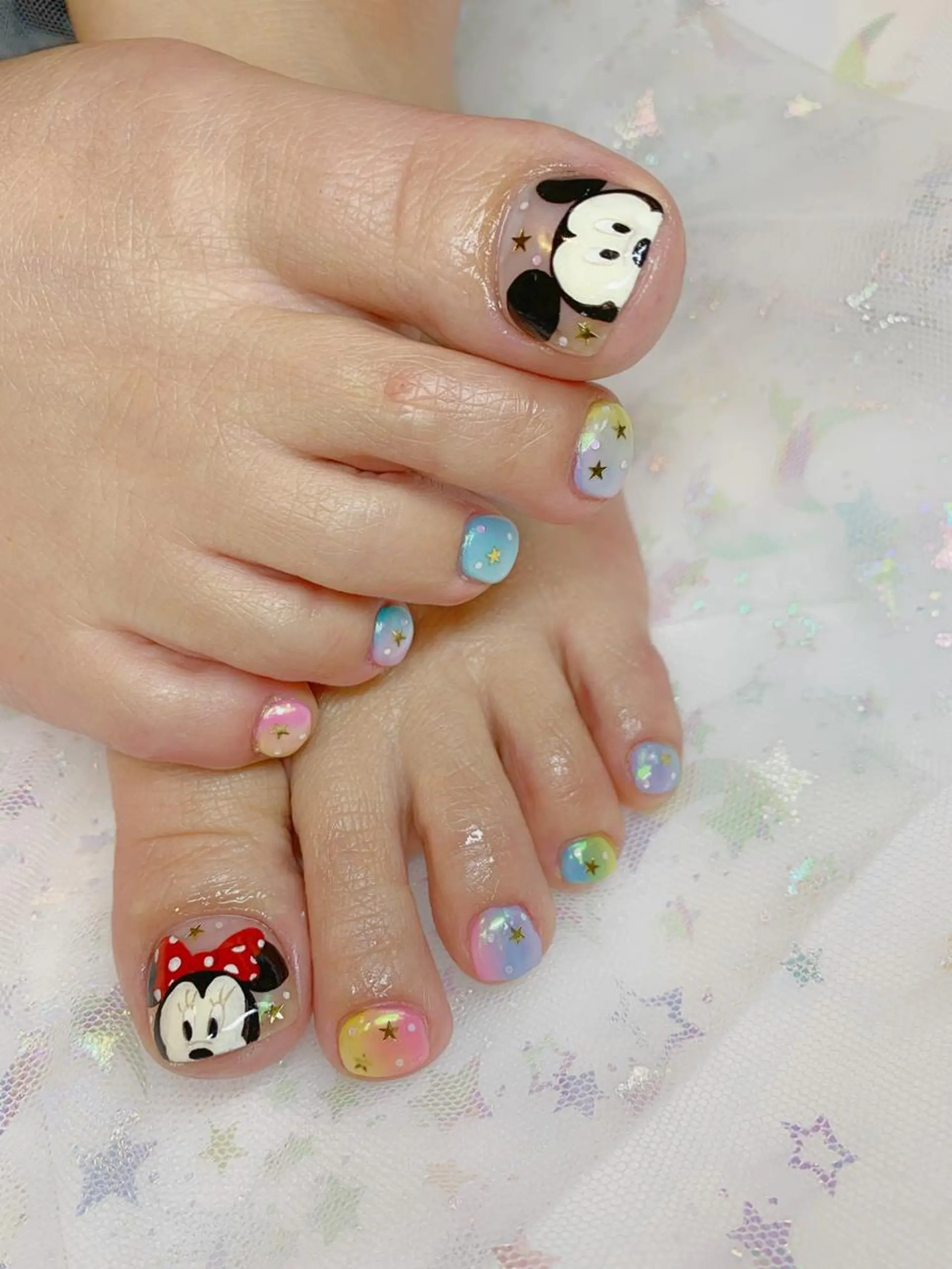 ネイル フットネイル glow_ nailのネイルデザイン