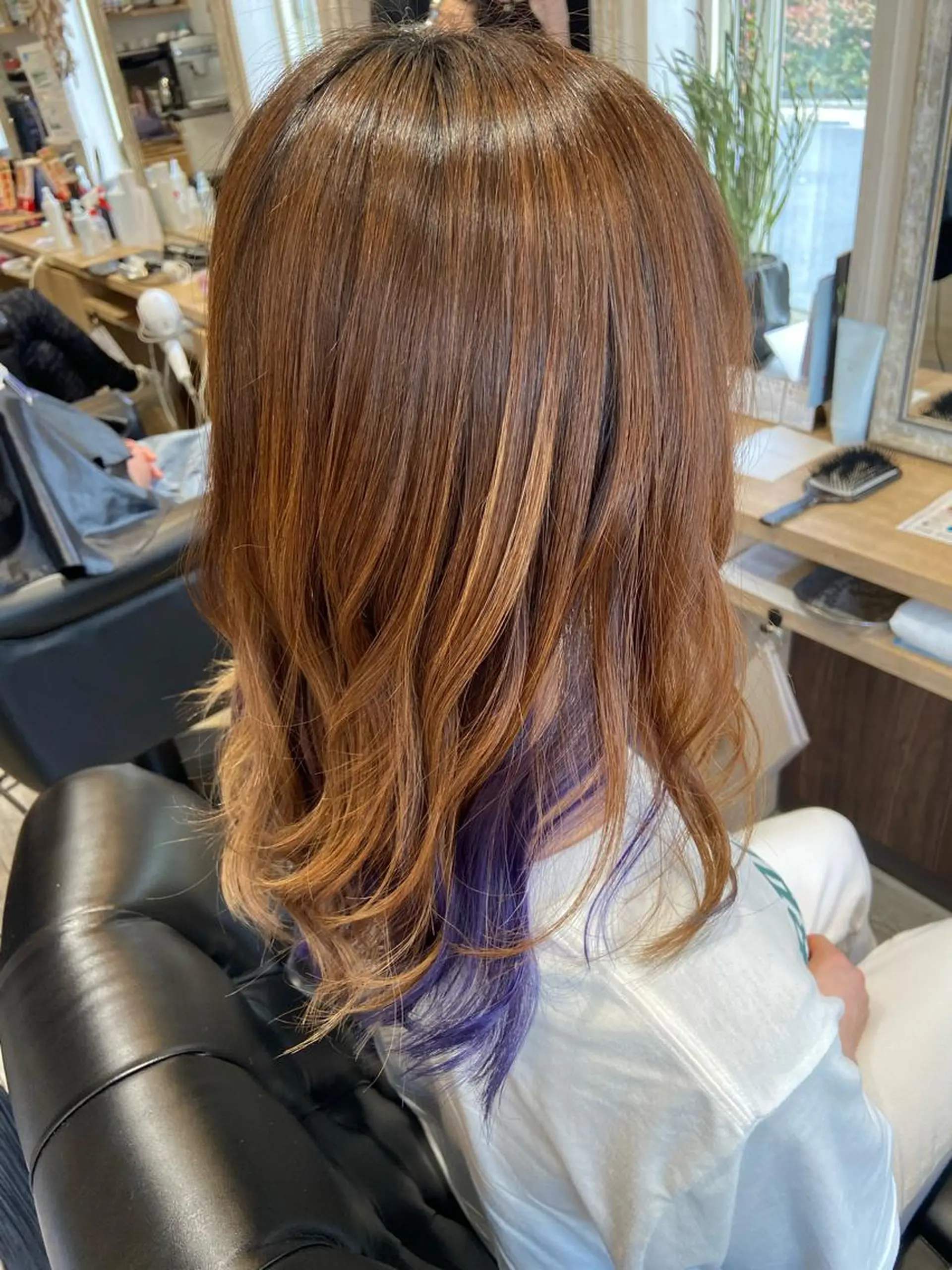 カラー 🪼高評価🪼 💎柴崎の藤咲💎のヘアスタイル