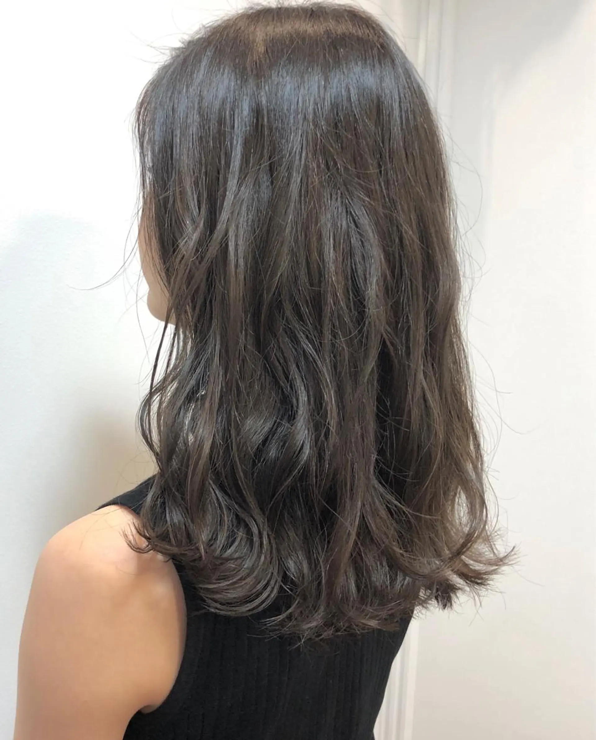 セミロング 3Dハイライト ハイライト 大石 健太のヘアスタイル