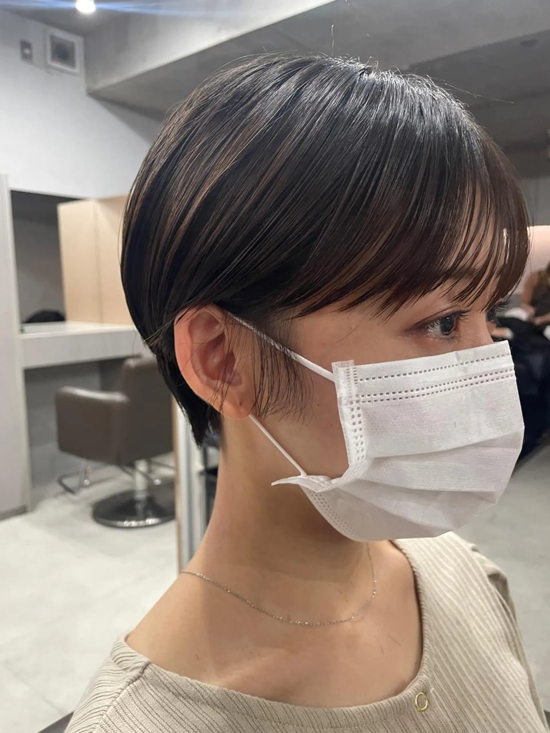 ショート 吉田一輝 外国人パーマのヘアスタイル