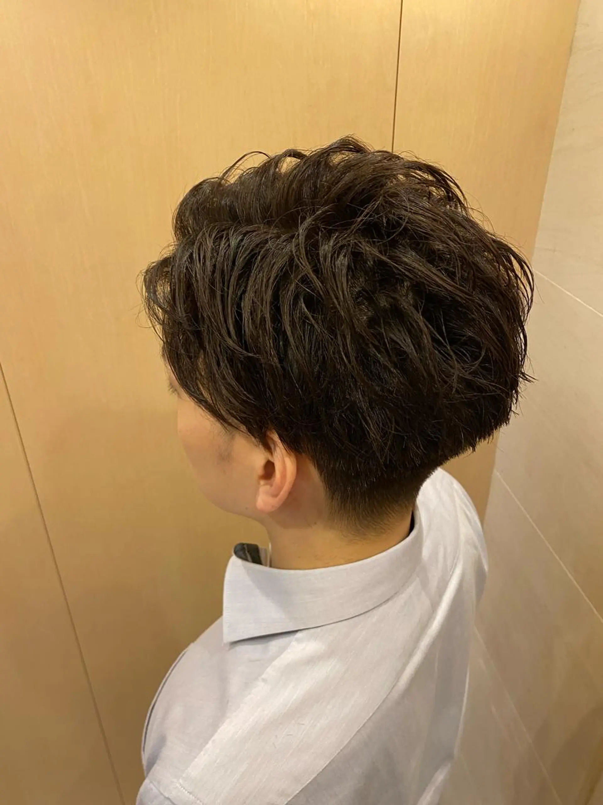 ミディアム 齋藤 大晟のヘアスタイル