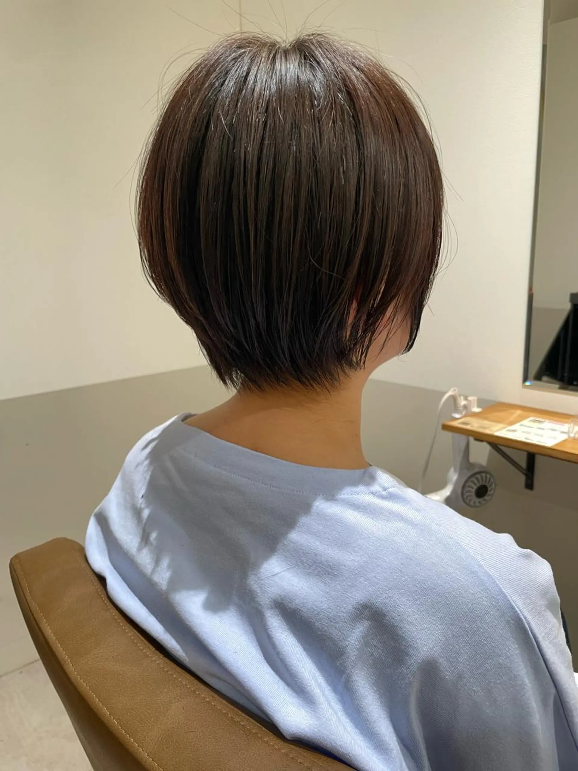 ショート 髪質改善ストレー ト指名NO.1林駿希のヘアスタイル