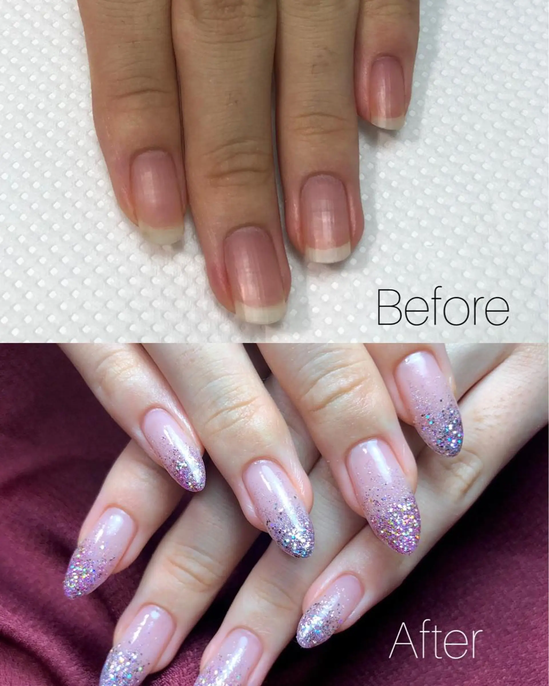 ネイル 長さ出し DARIA Nailsのネイルデザイン