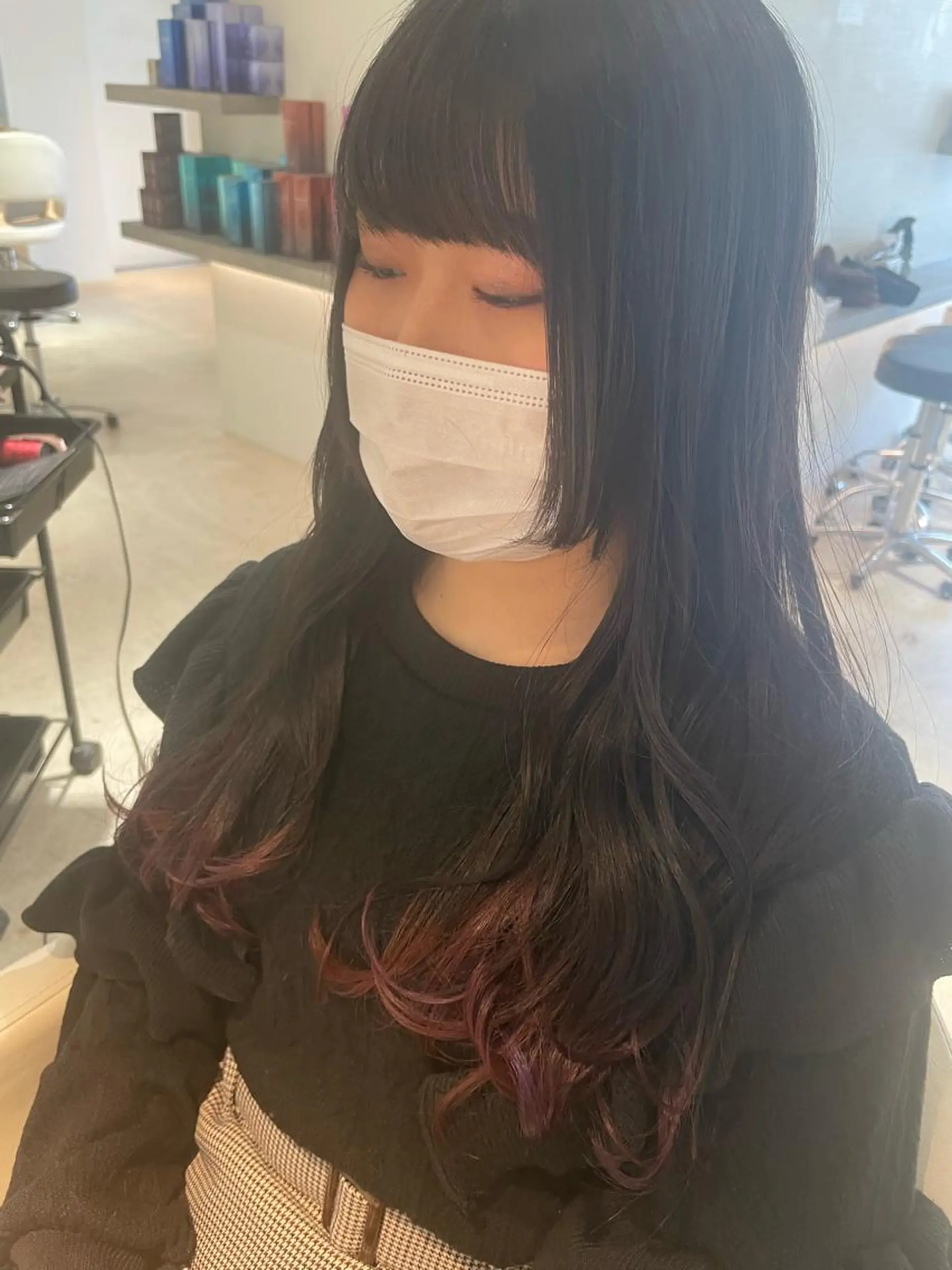 セミロング カラー ✨髪のソムリエ✨ 岩川和生のヘアスタイル