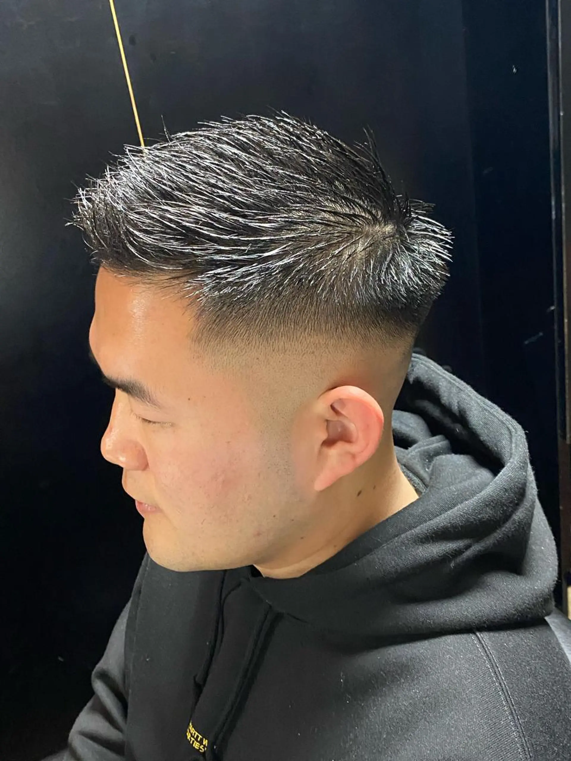 ショート メンズ 浅見 天翔のヘアスタイル