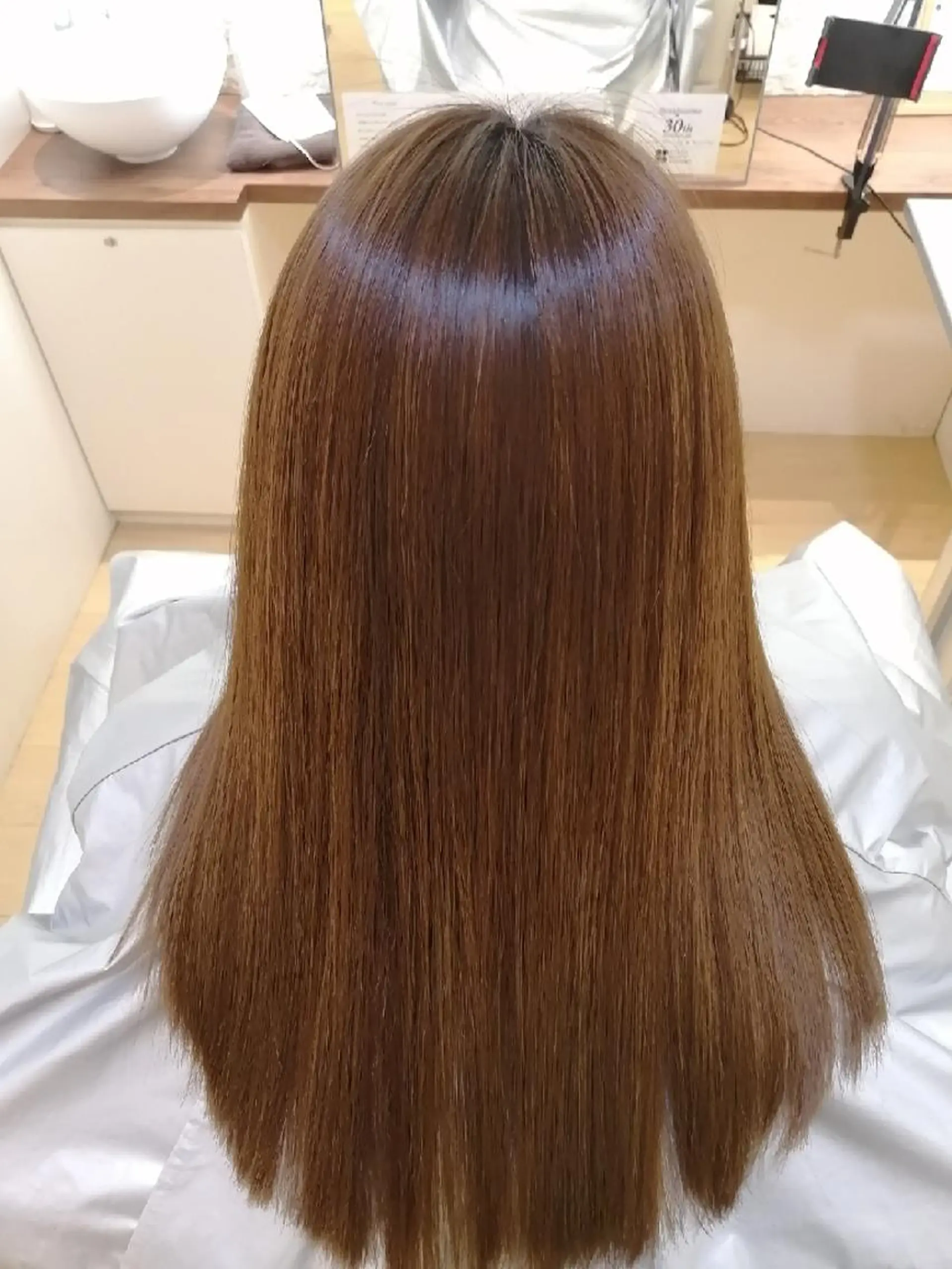 ロング トリートメント 酸熱トリートメント カット ヘアカラー 縮毛矯正 鈴木 さやかのヘアスタイル