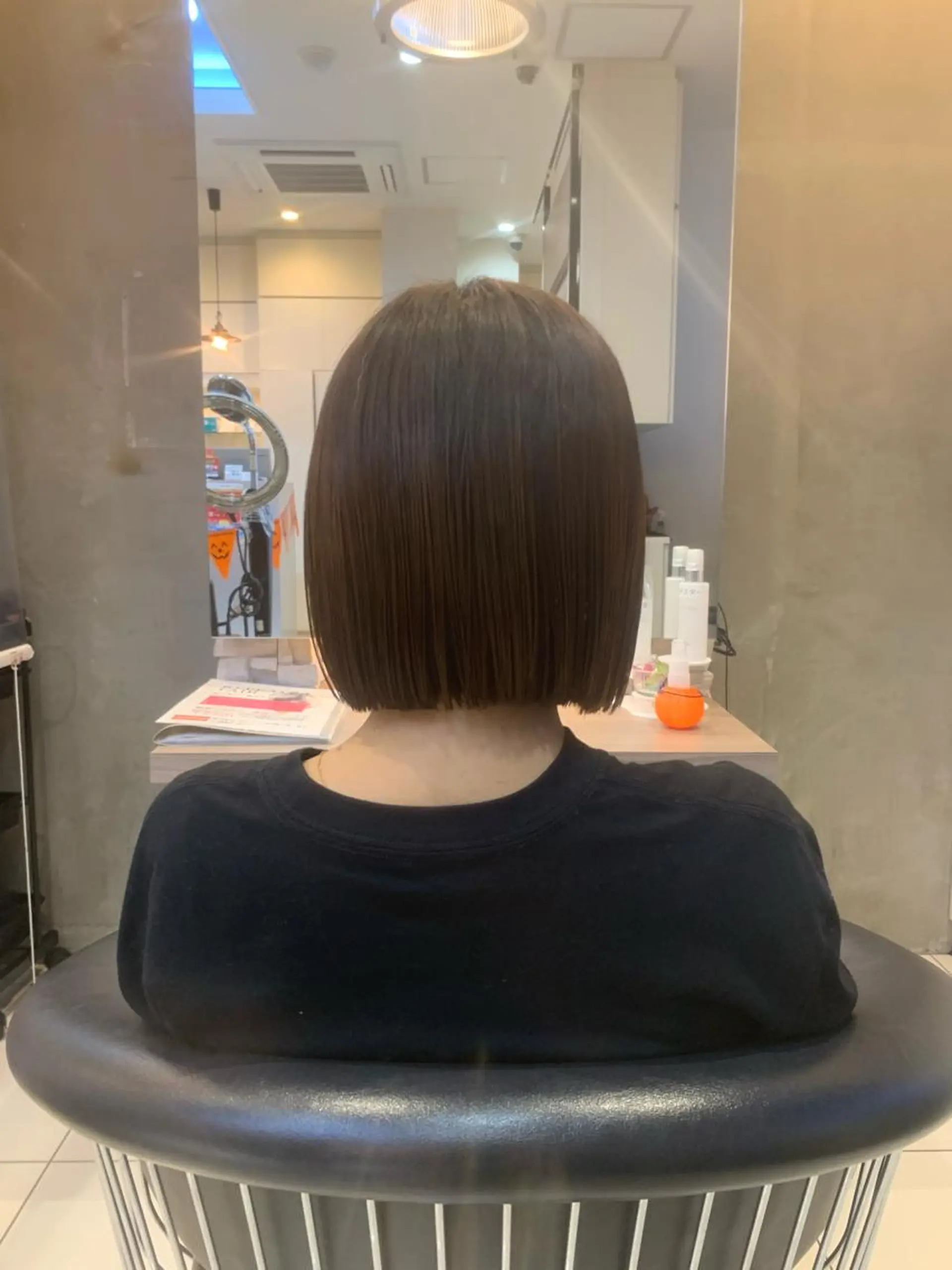 ショート ボブ ショートヘア 透明感カラー/ くびれヘア/館岡俊平のヘアスタイル