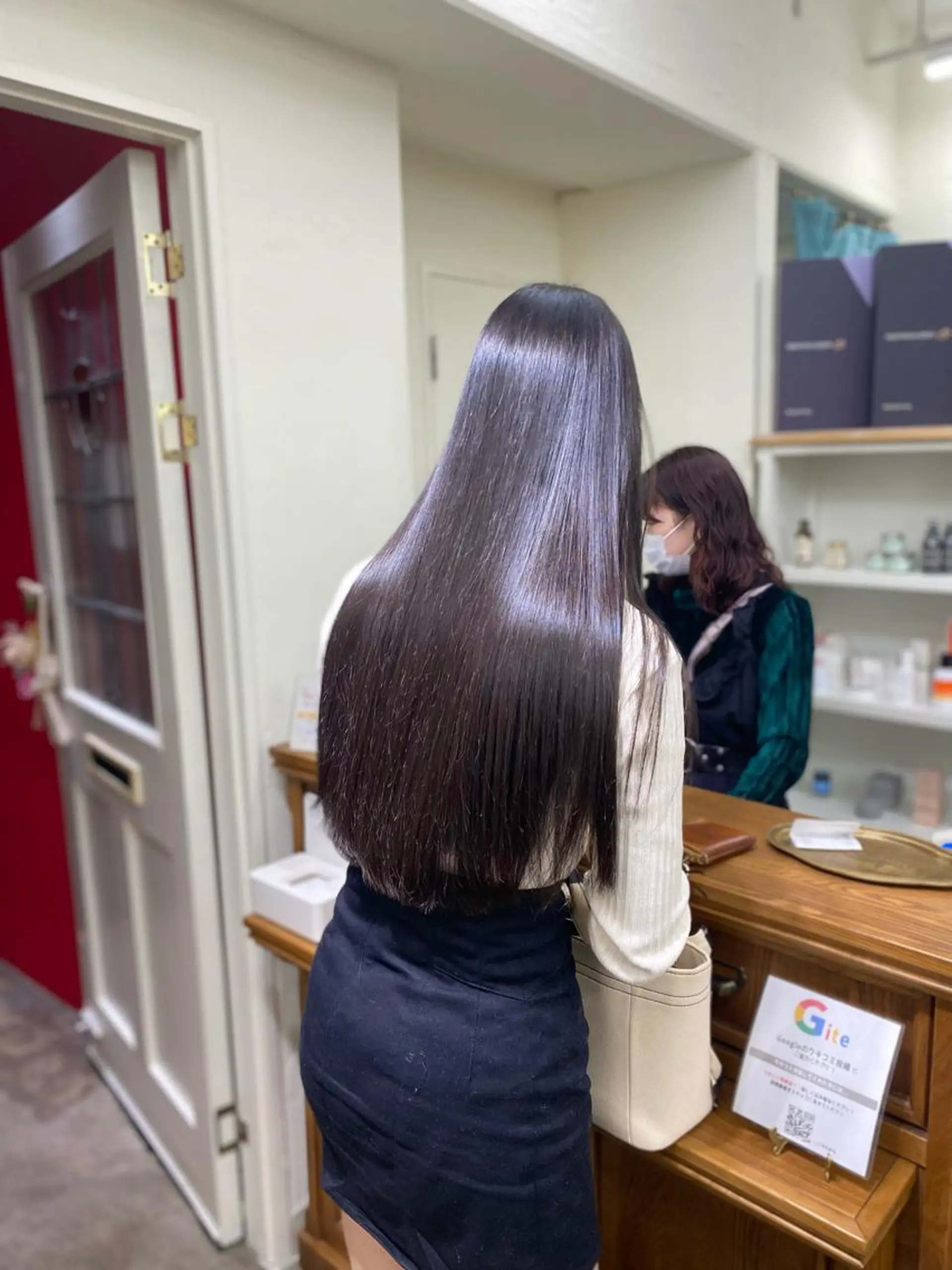 ロング ウルフ/レイヤー /パーマ　ナユタのヘアスタイル