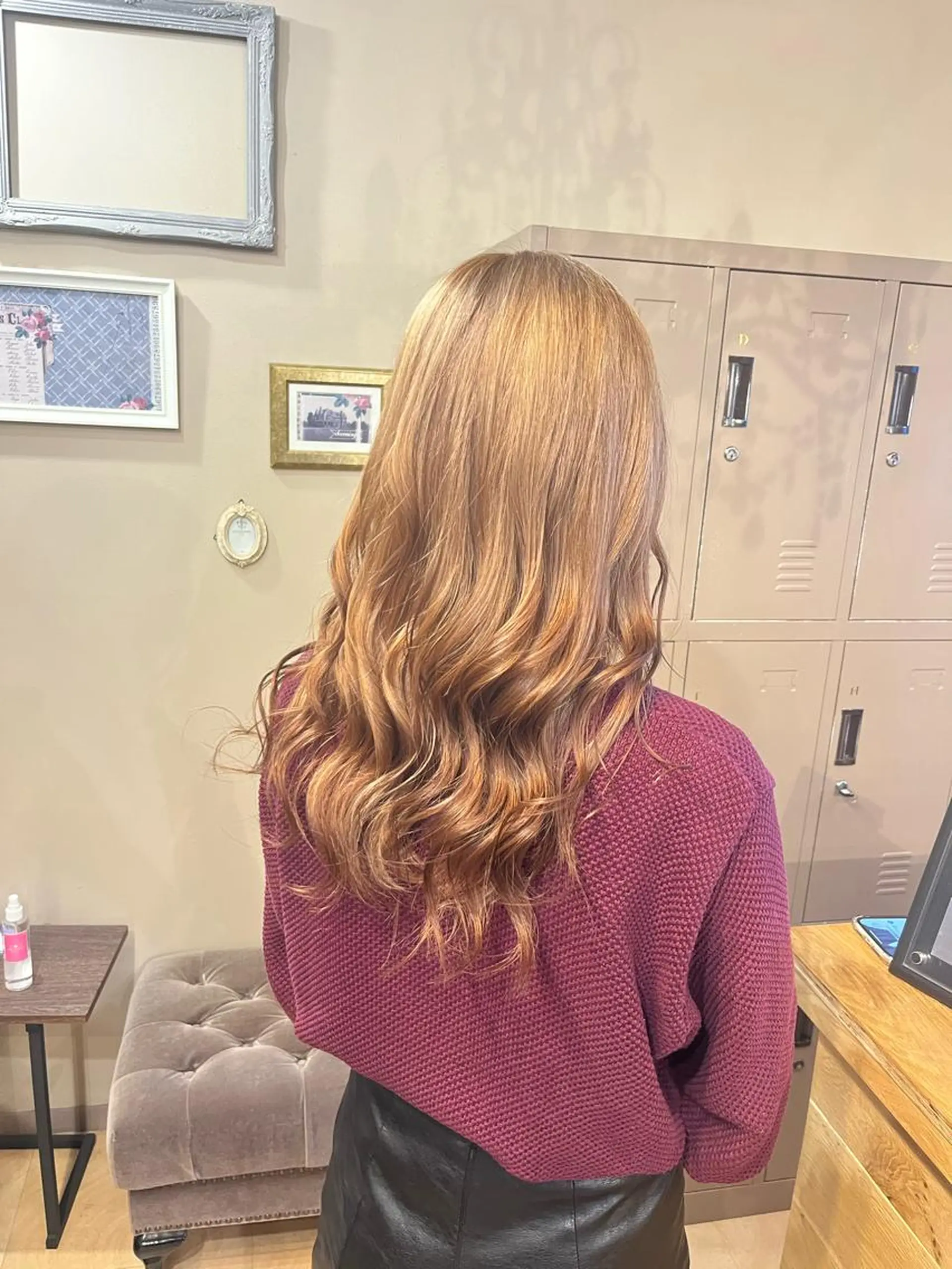 ロング カラー ヘアアレンジ S.BLOOM 川崎 翔哉のヘアスタイル