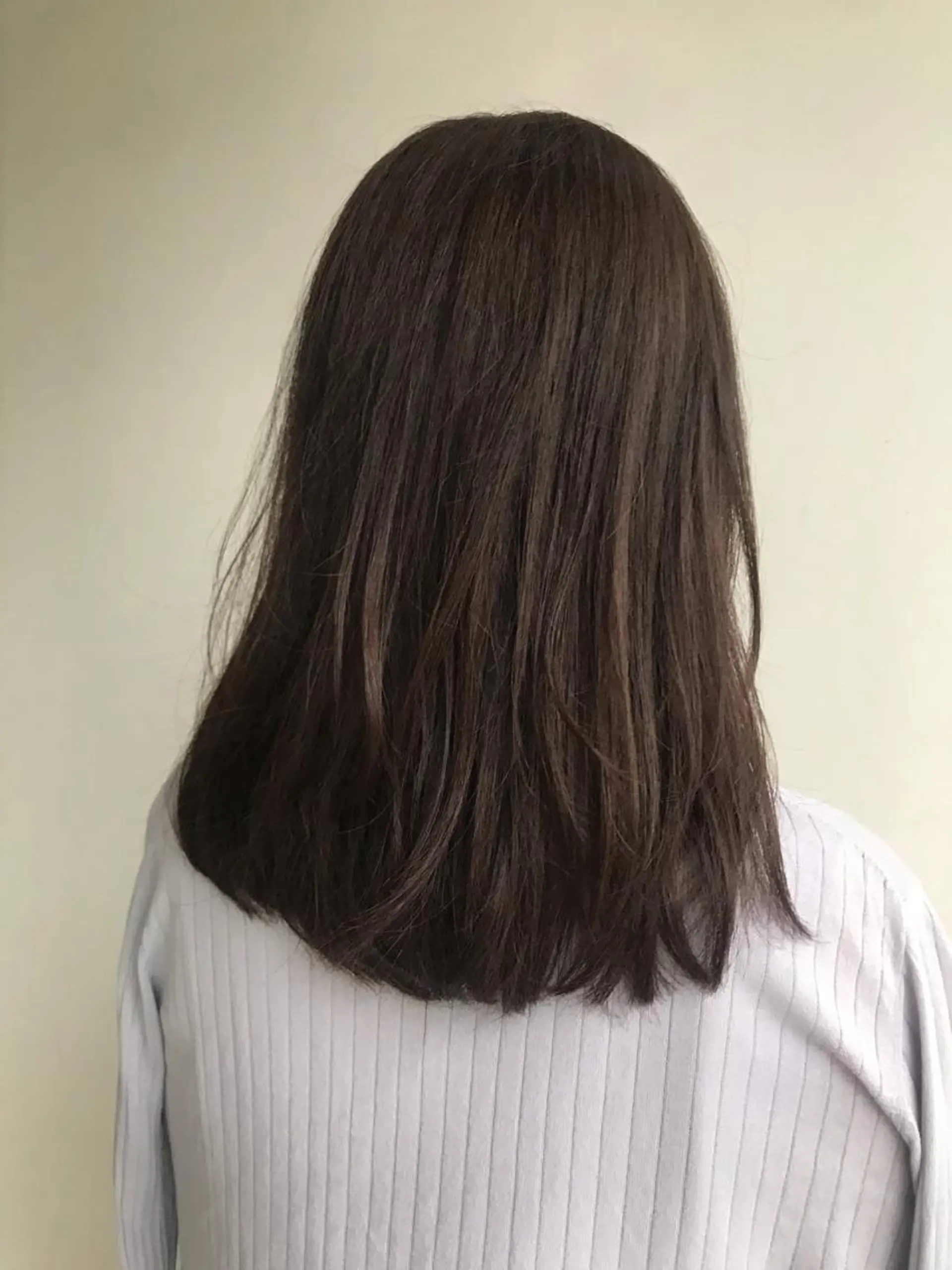 セミロング カラー les baladins du miroir所属・🍃YURI 🍃のヘアスタイル