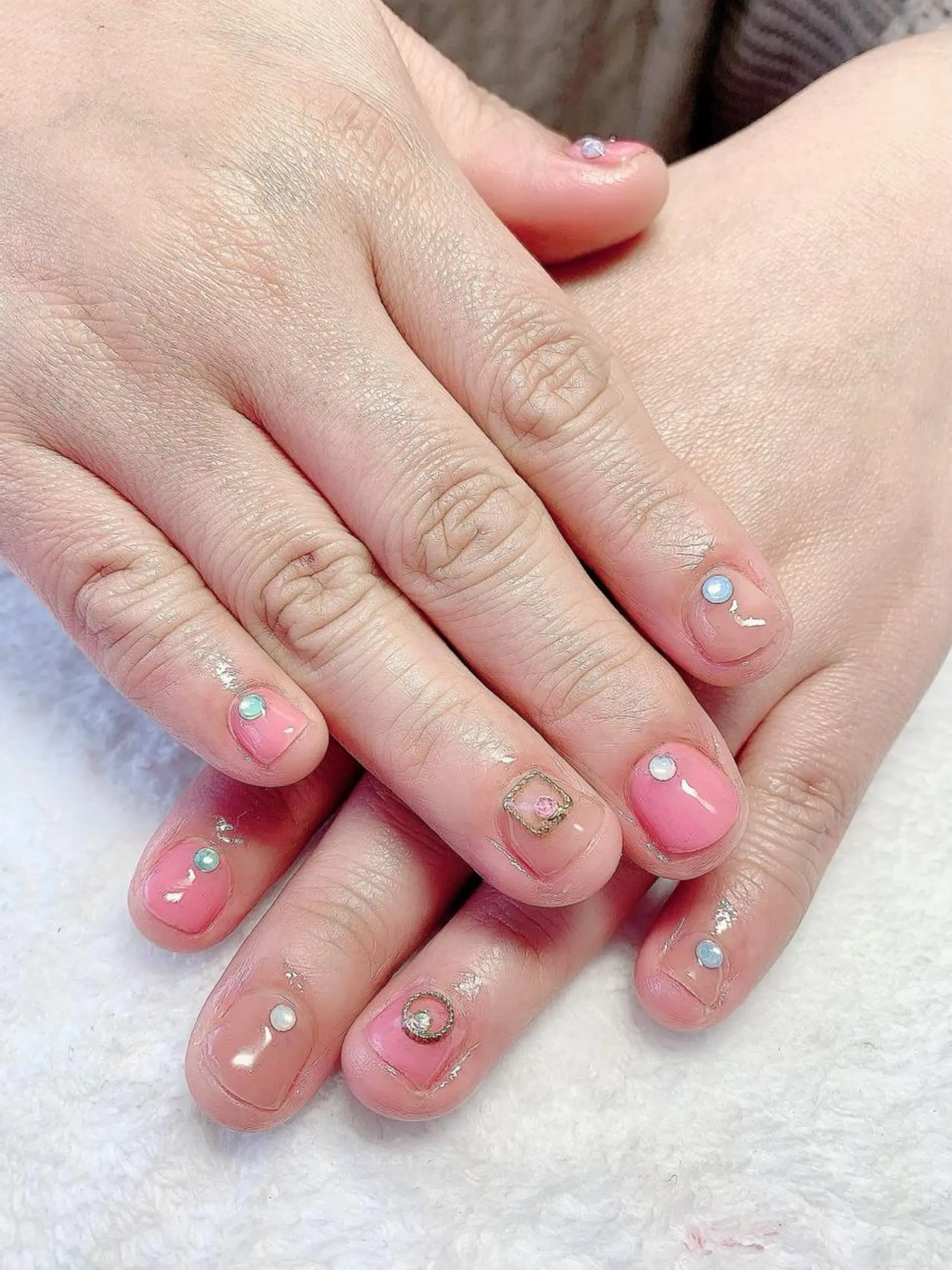 ネイル シンプルネイル 太田 あきなのネイルデザイン