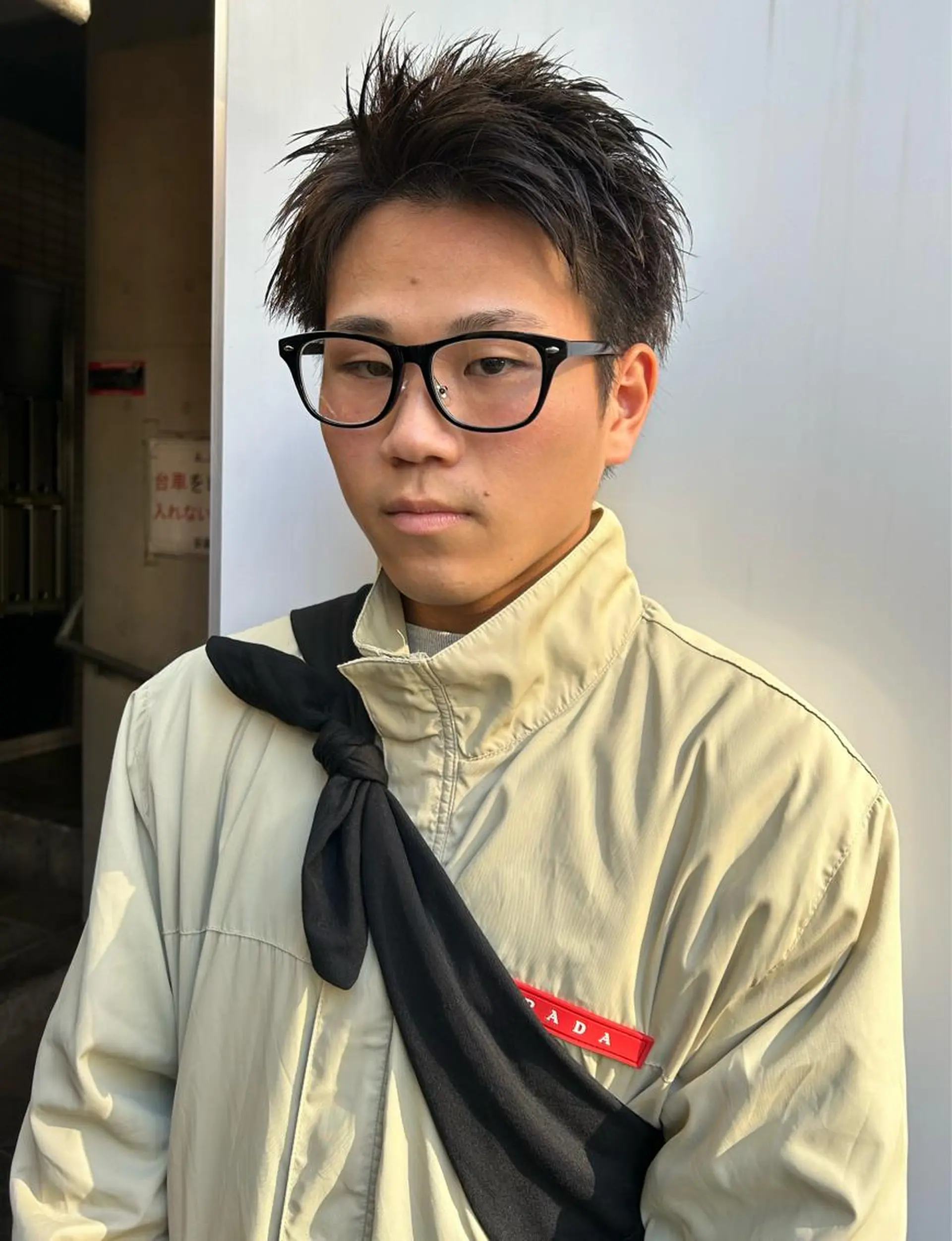 ショート メンズ メンズブリーチ メンズハイライト メンズインナーカラー メンズパーマ プードルパーマ カット charme所属・💈メンズ特化美容師 ✂︎伊藤大輝💈のヘアスタイル