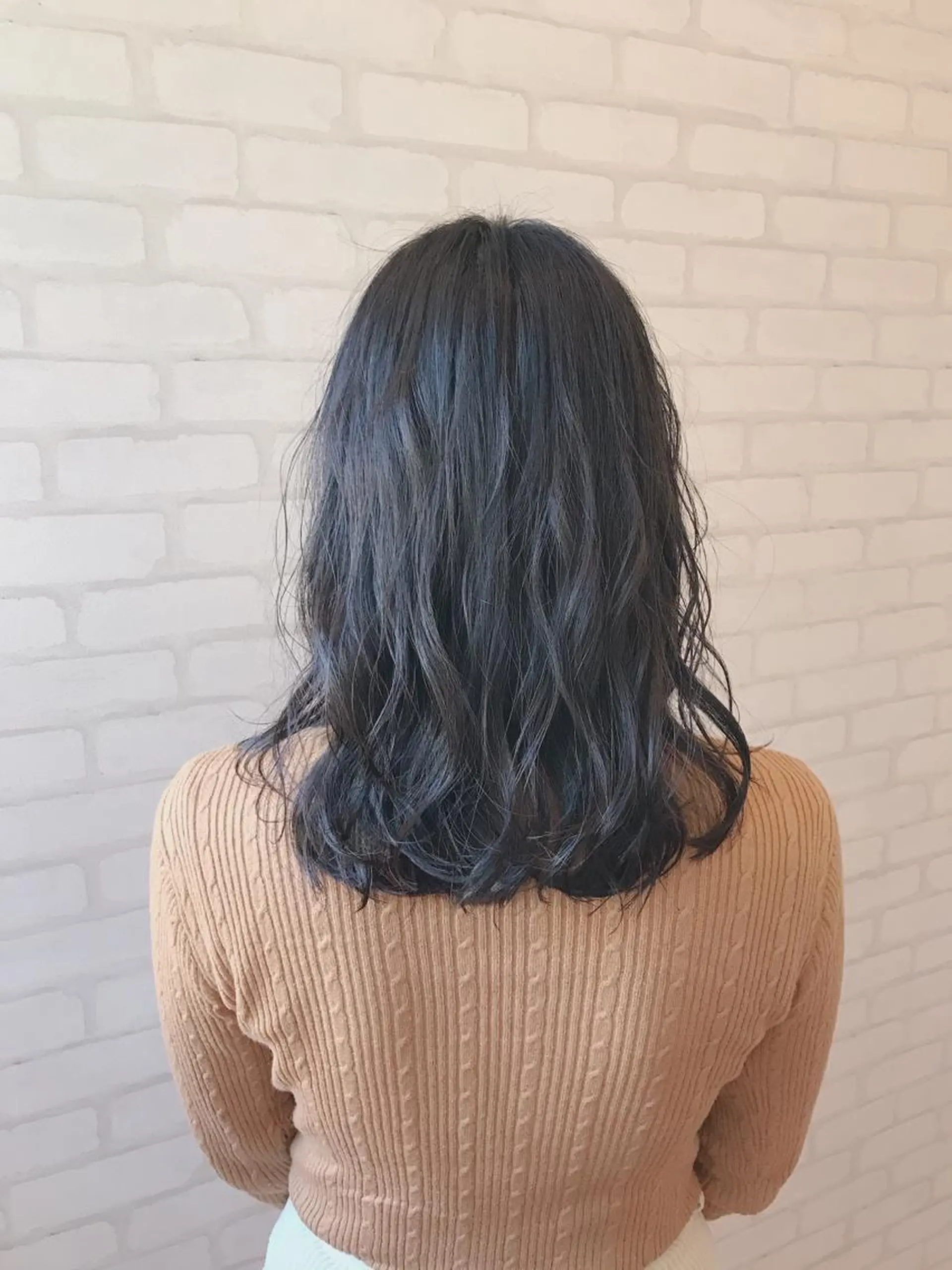 ミディアム カット ヘアカラー トリートメント 高橋 一矢のヘアスタイル