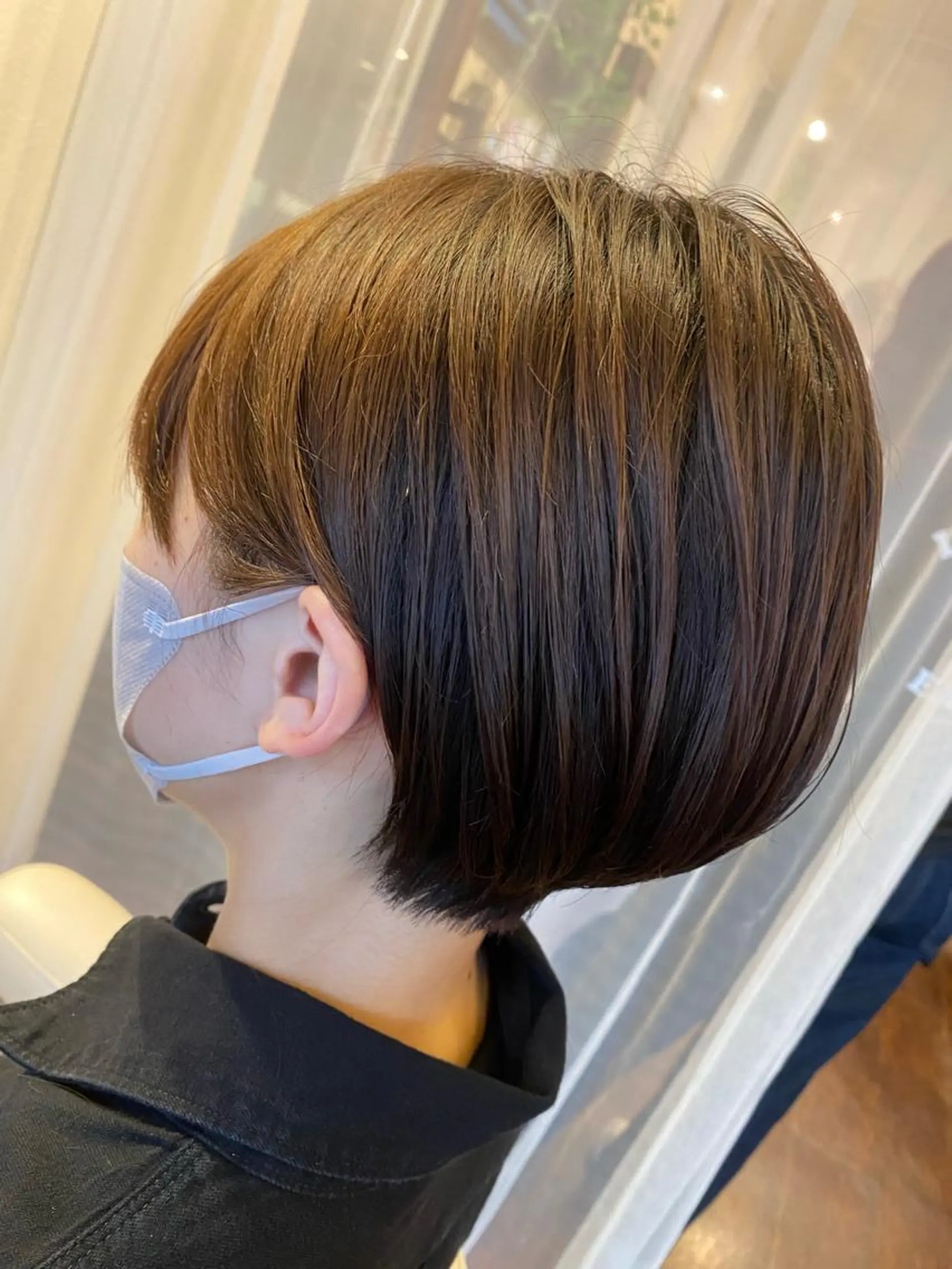 ショート 艶ｶﾗｰ｜ｽﾄﾚｰﾄ 🍟yuki🍟のヘアスタイル