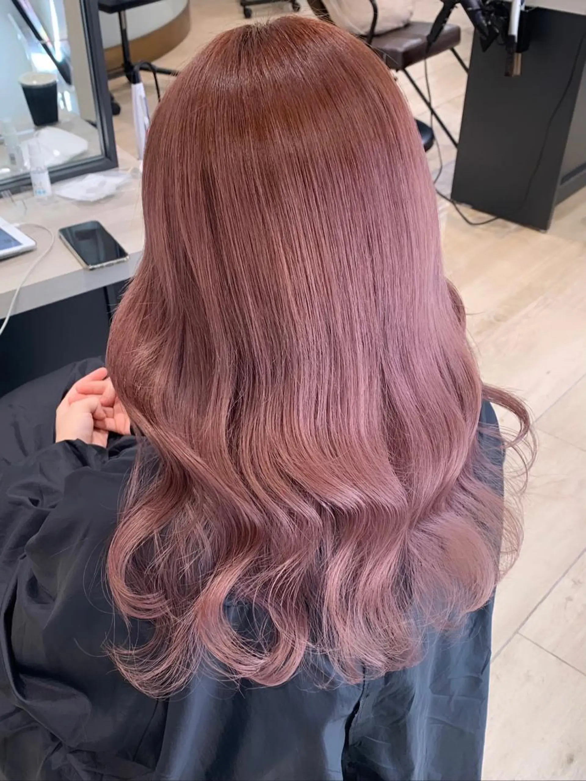 ロング カラー 💎銀座.大人可愛い 🩶上品ヘア💎のヘアスタイル