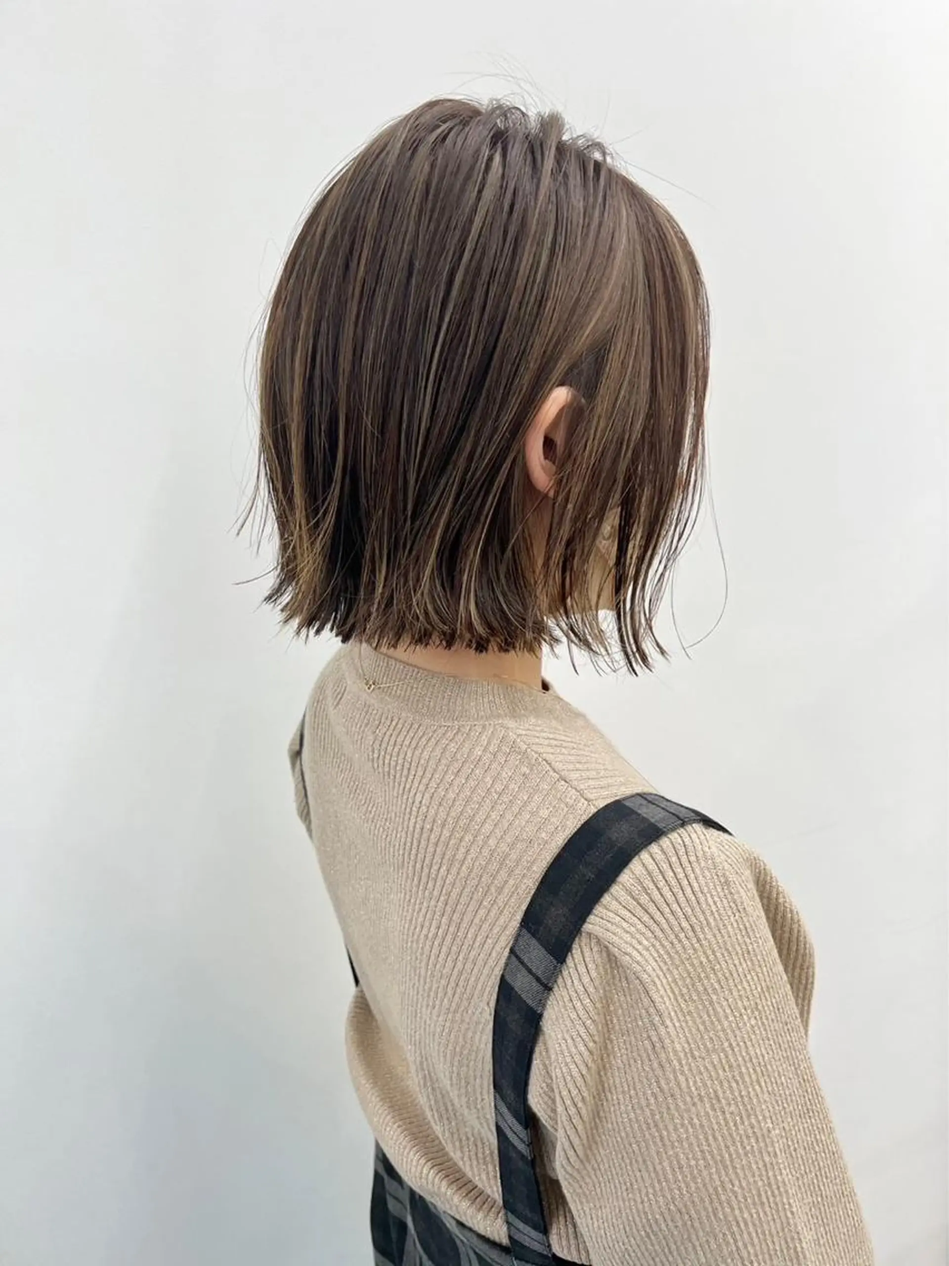 ミディアム カラー 🤎ベージュカラー 🐶メンズパーマのヘアスタイル