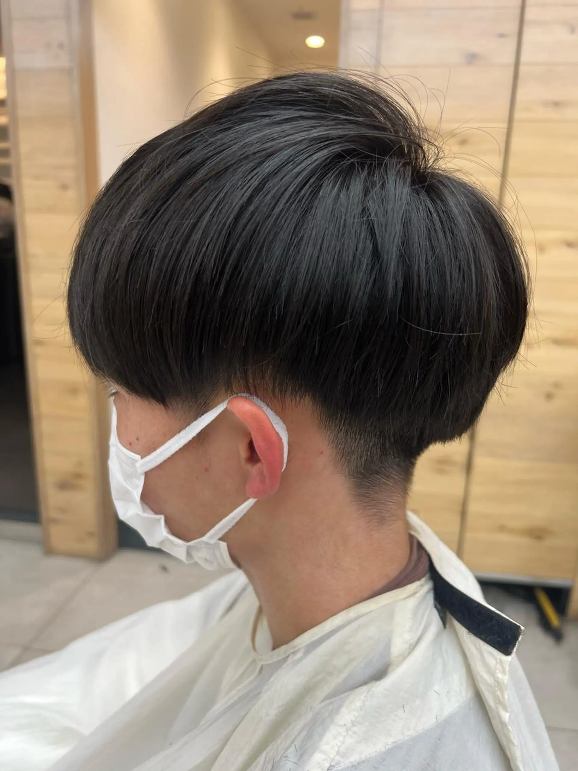 メンズ マッシュ 刈り上げ カット ヘアセット 古山 侑東 /メンズパーマのヘアスタイル