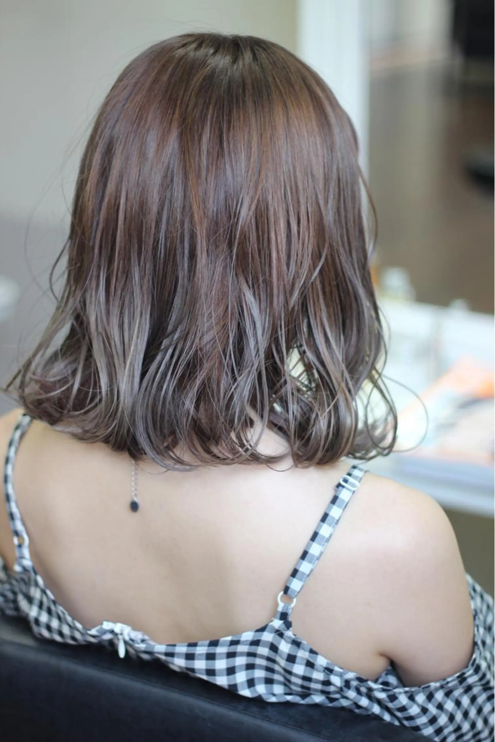 ミディアム カラー パーマ ヘアアレンジ 外国人風カラー ヘアカラー トリートメント 成松 勇治のヘアスタイル