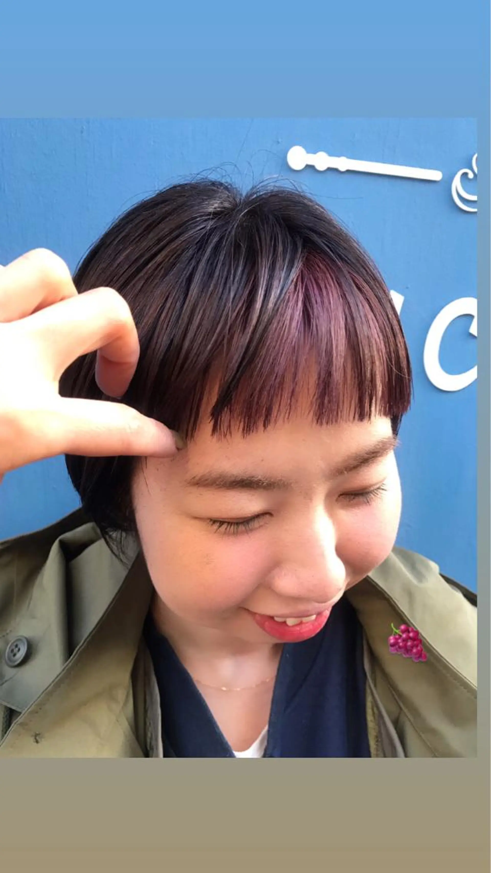 ショート カラー ニュアンスヘア☆樋口 希世☆のヘアスタイル