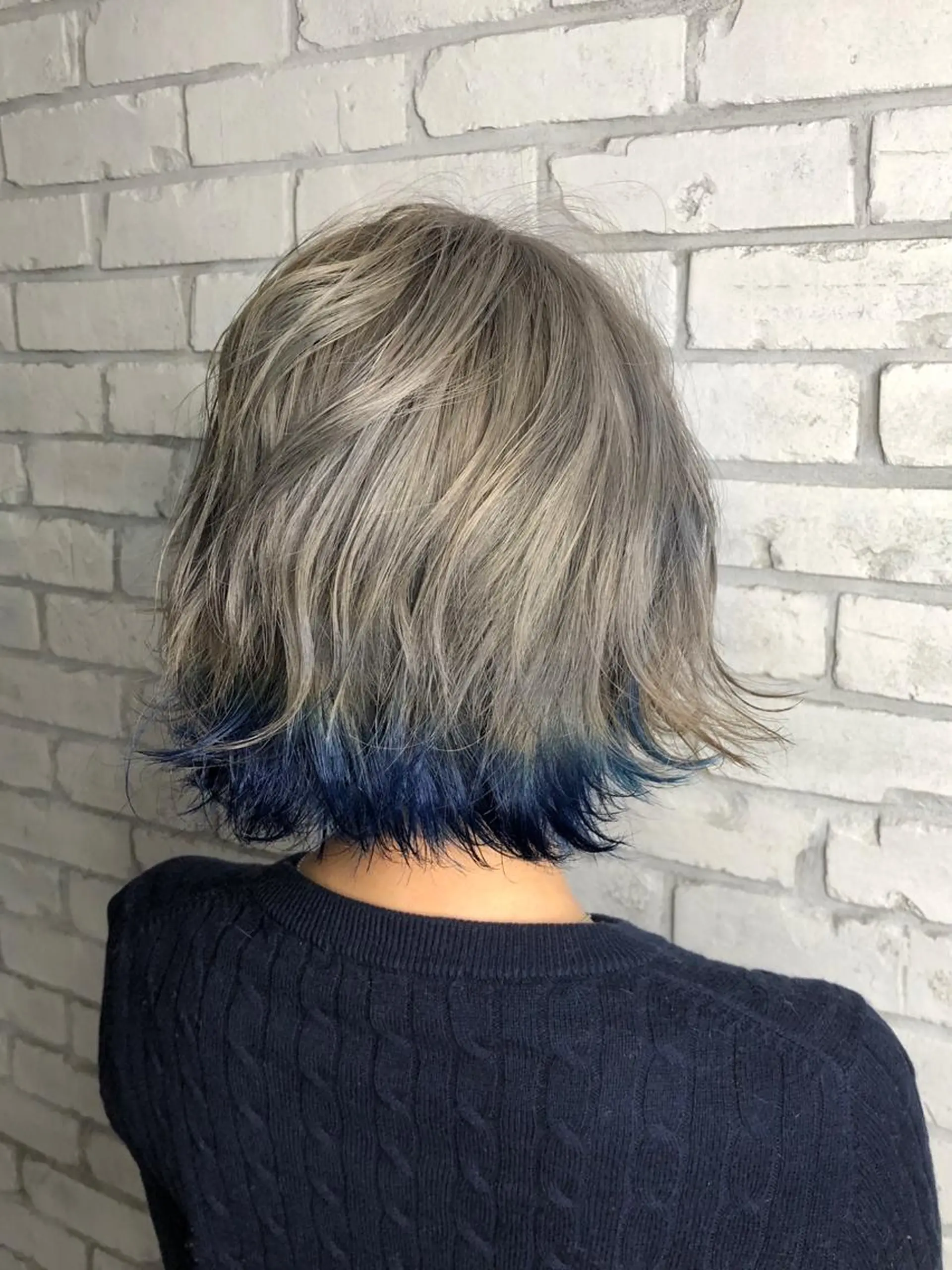 ミディアム カラー バレイヤージュ ブリーチ ケアブリーチ ダブルカラー ハイライトカラー welring hair salon所属・welring hair salonのヘアスタイル