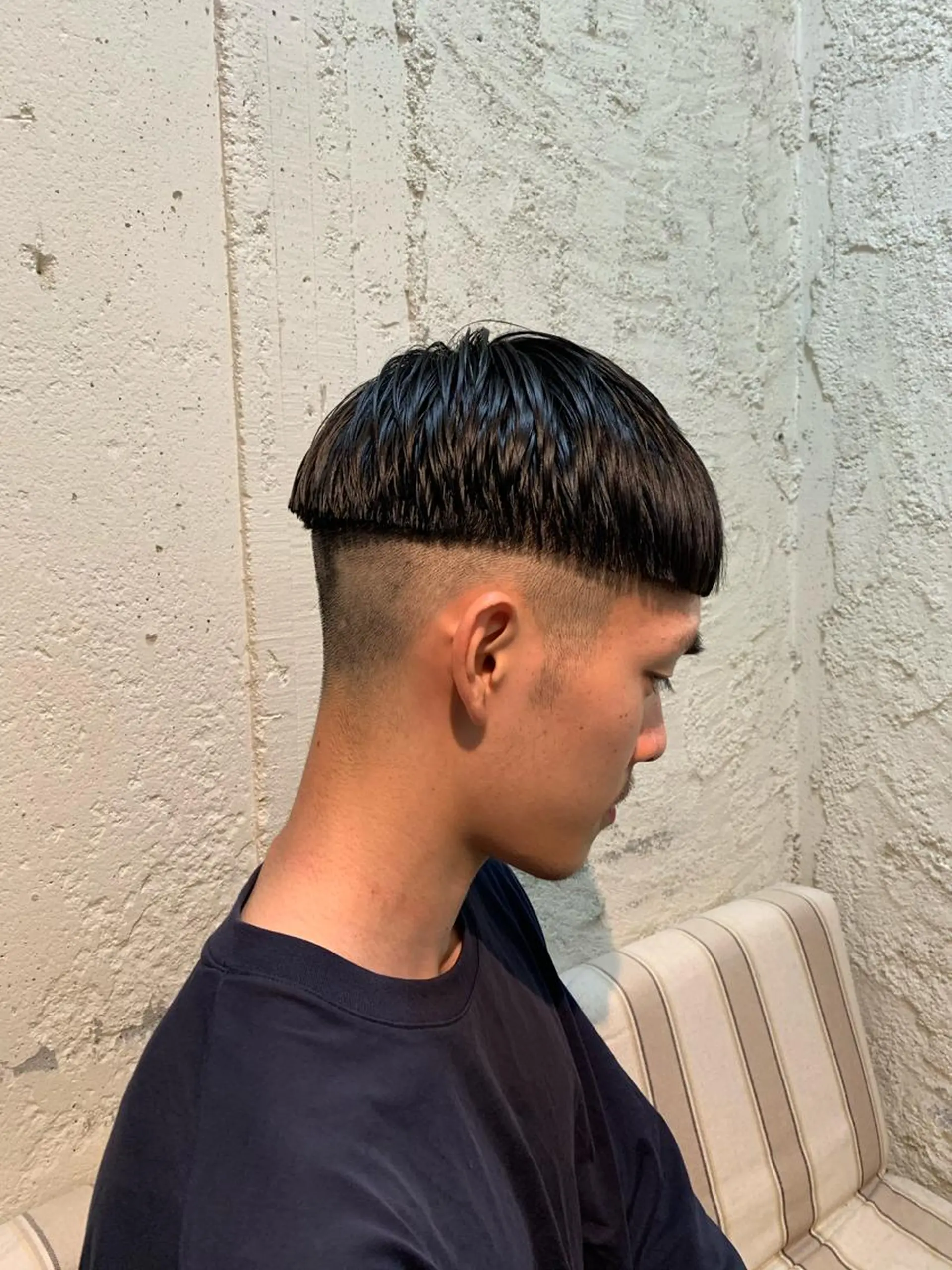 ショート 髪質改善ストレート/ ブリーチ／渋谷　福田のヘアスタイル