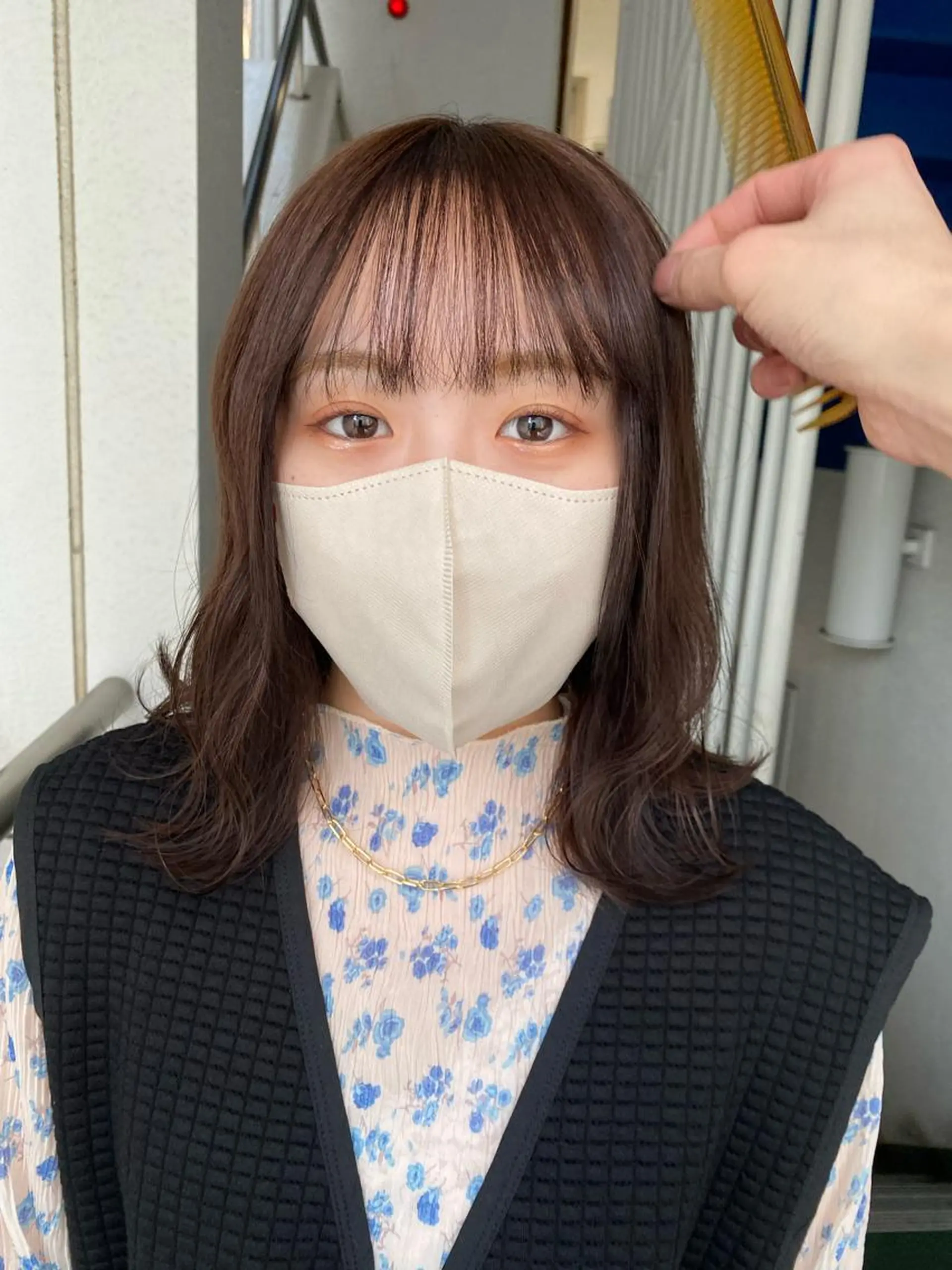 ミディアム カラー yiye 青山所属・無料カットモデル募集 🌱ひょうがのヘアスタイル