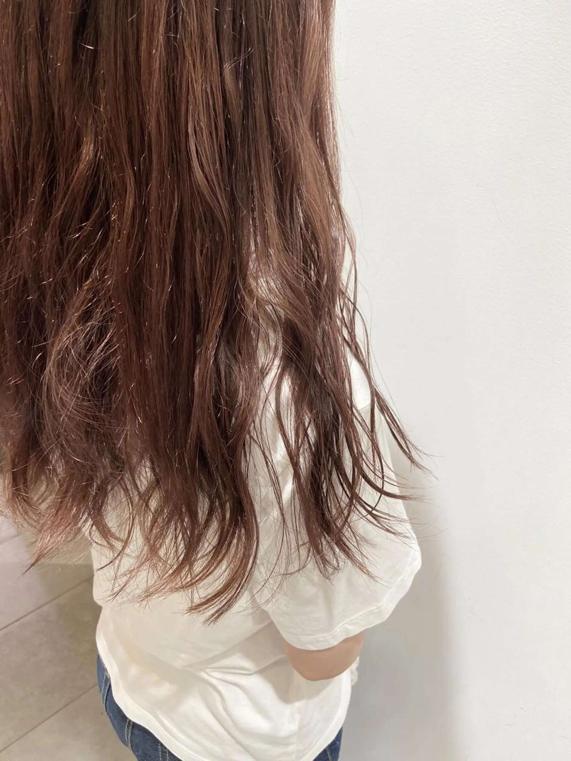 セミロング カラー カット ヘアカラー トリートメント 🐺ウルフ/レイヤー 似合わせ‎🤍沙羅のヘアスタイル