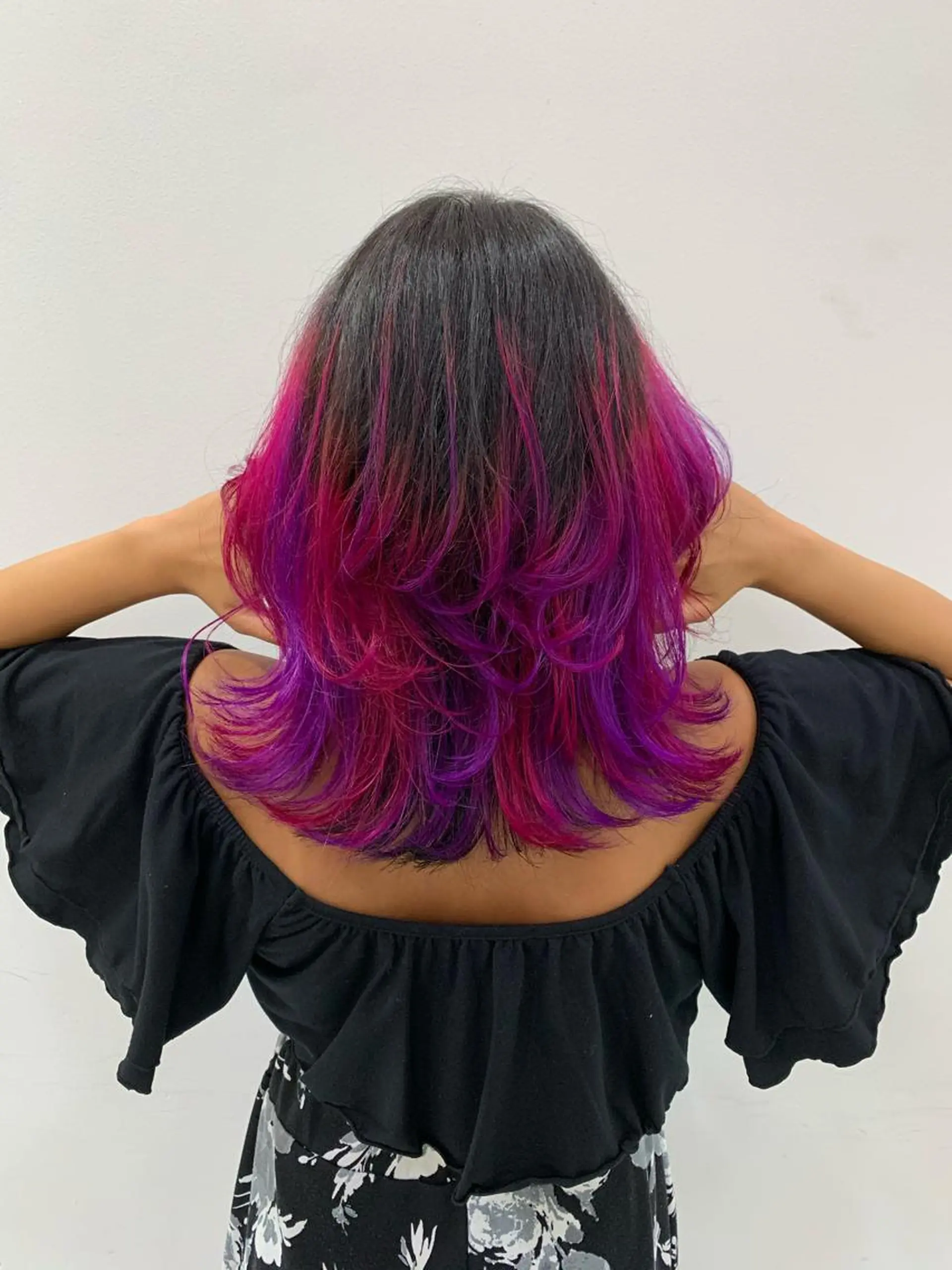 ミディアム カラー ヘアカラー 🥀韓国ヘア🥀 宮津真菜のヘアスタイル