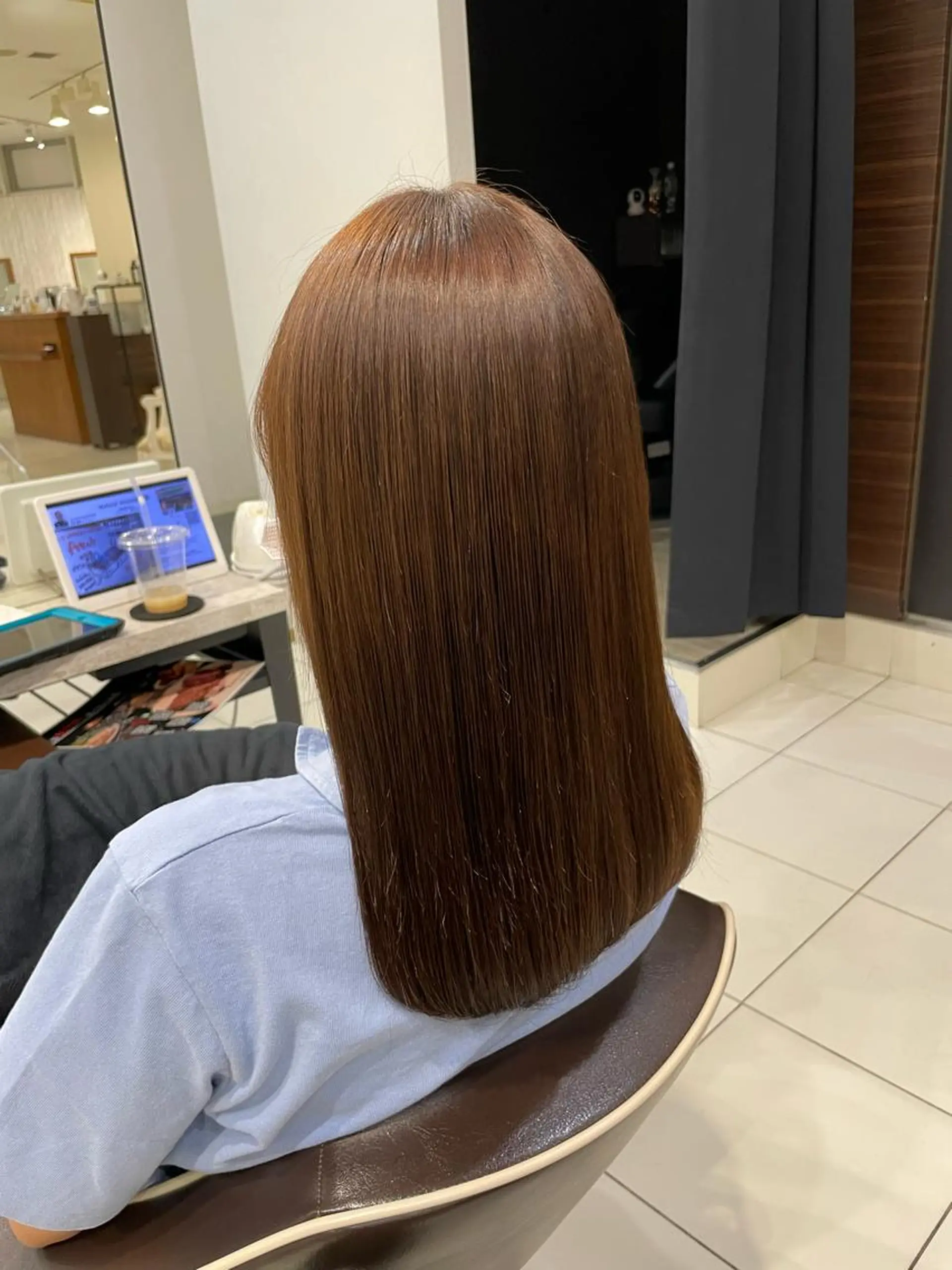 ロング カット 縮毛矯正 トリートメント 髪質改善縮毛矯正 kosuke_IJKのヘアスタイル