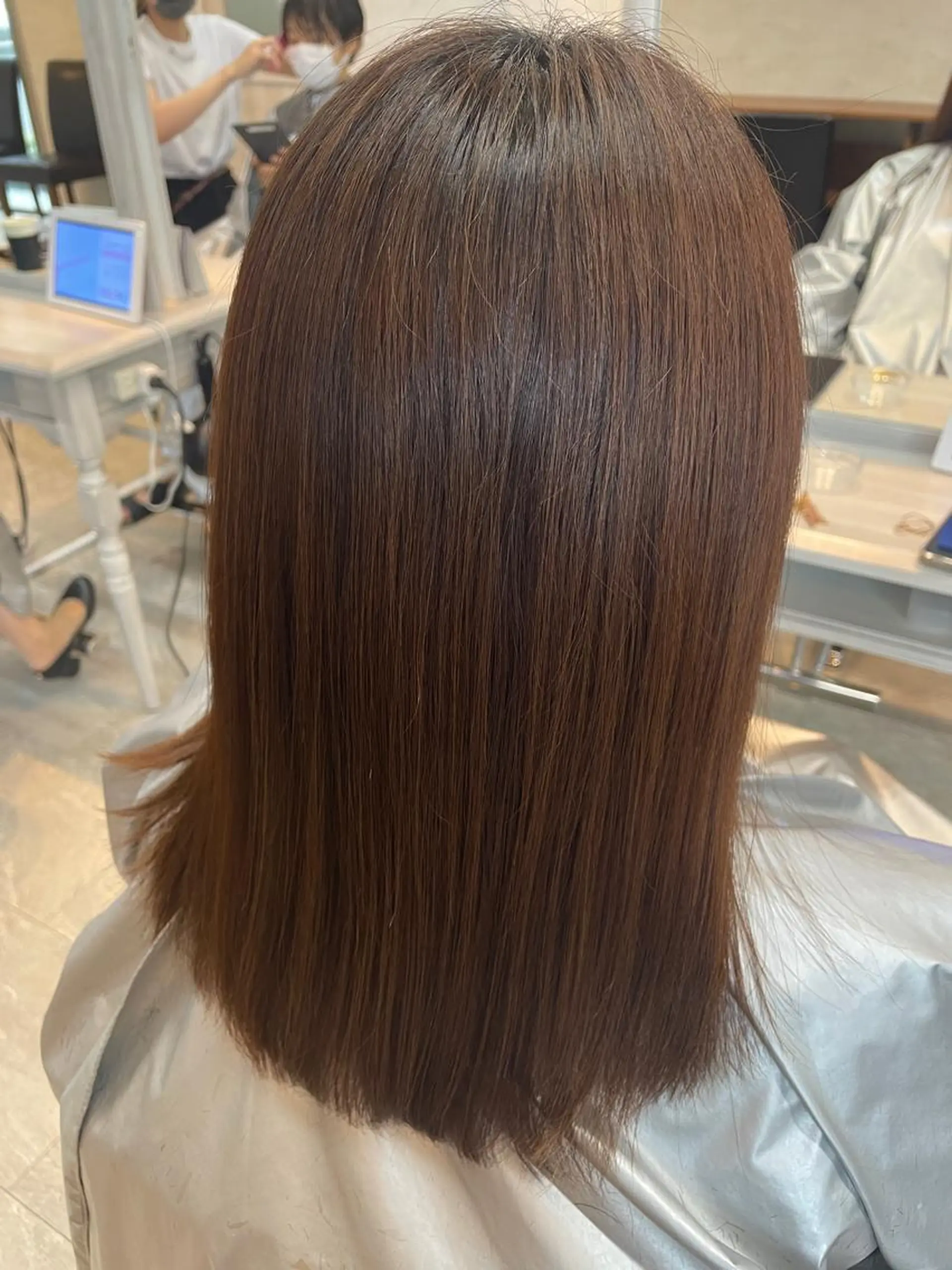 ミディアム カット トリートメント 女性に人気♪ はやしほのかのヘアスタイル